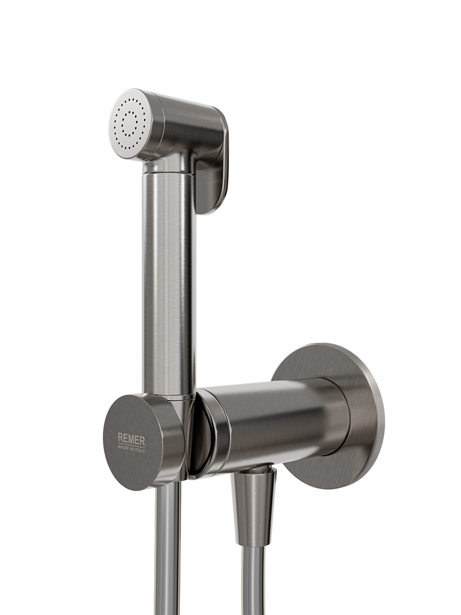 Гигиенический душ со смесителем Remer X Style X61PWXV, сталь