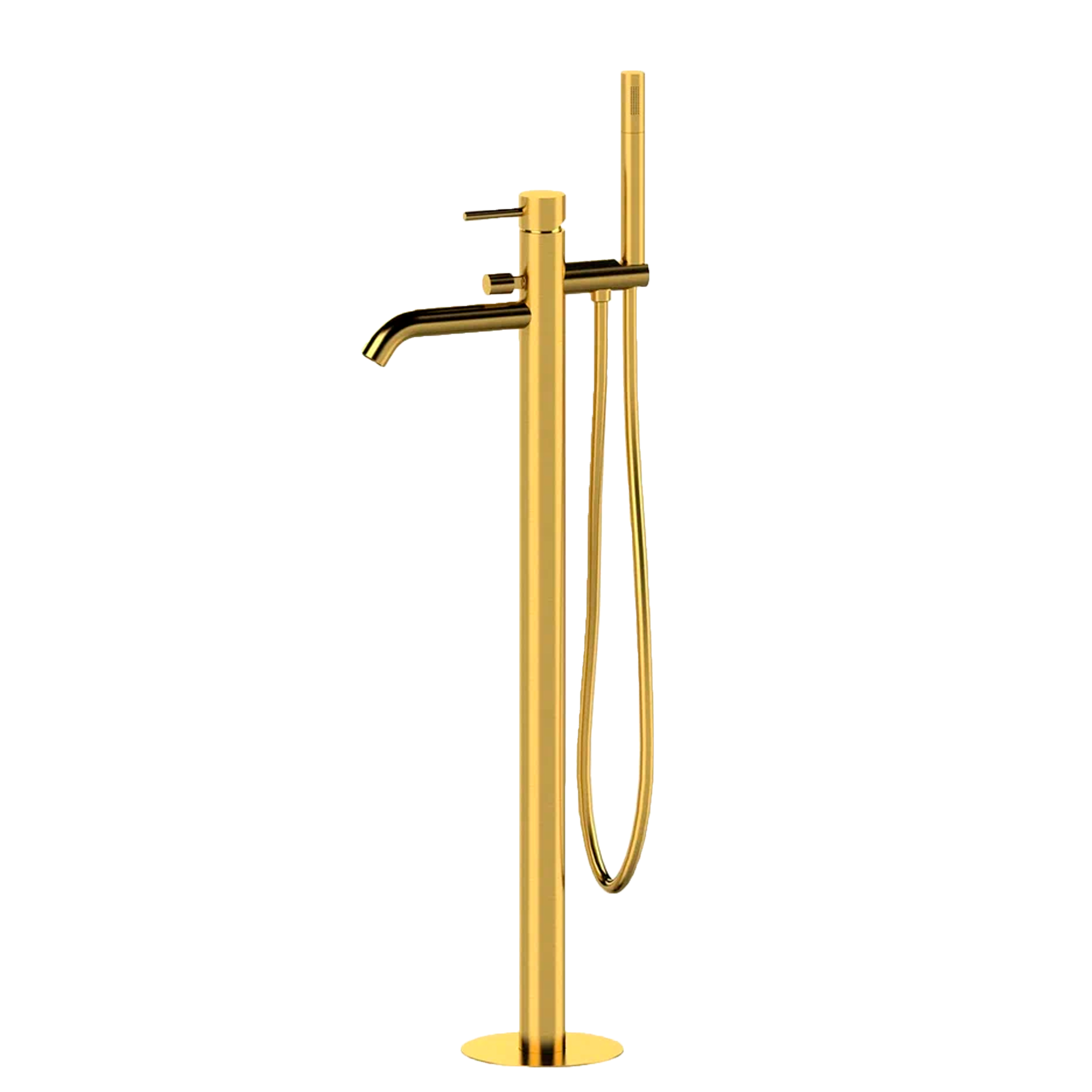 Смеситель для ванны Mariani Next A2221ANX, золото брашированное