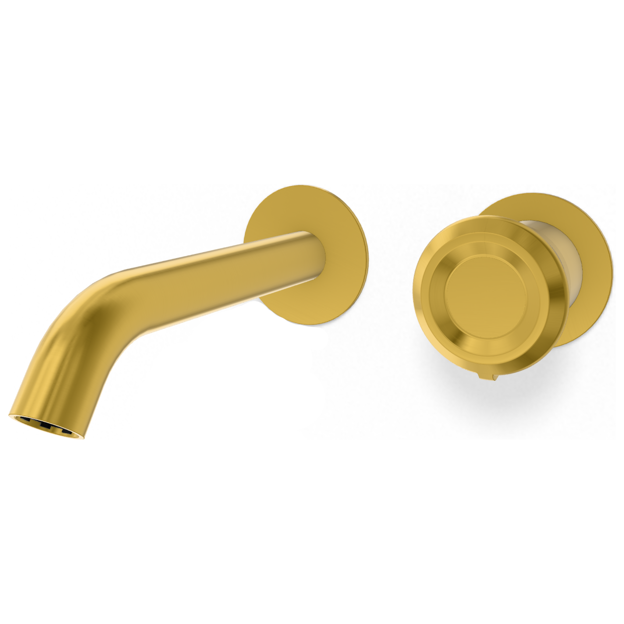 Смеситель для раковины Remer Element ET15PBG, золото брашированное