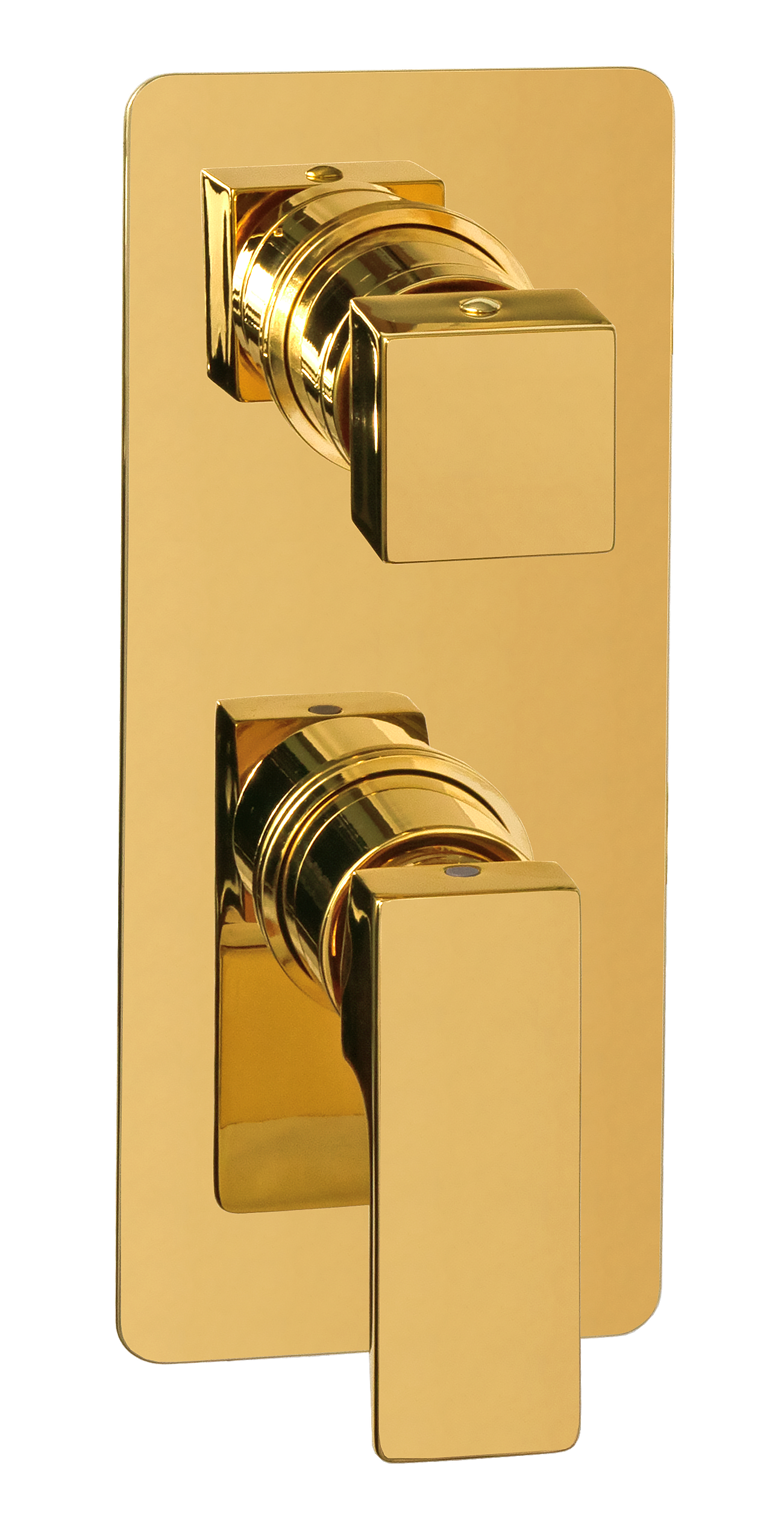 Смеситель для душа Remer Absolute AU93KBDO, золото глянцевое