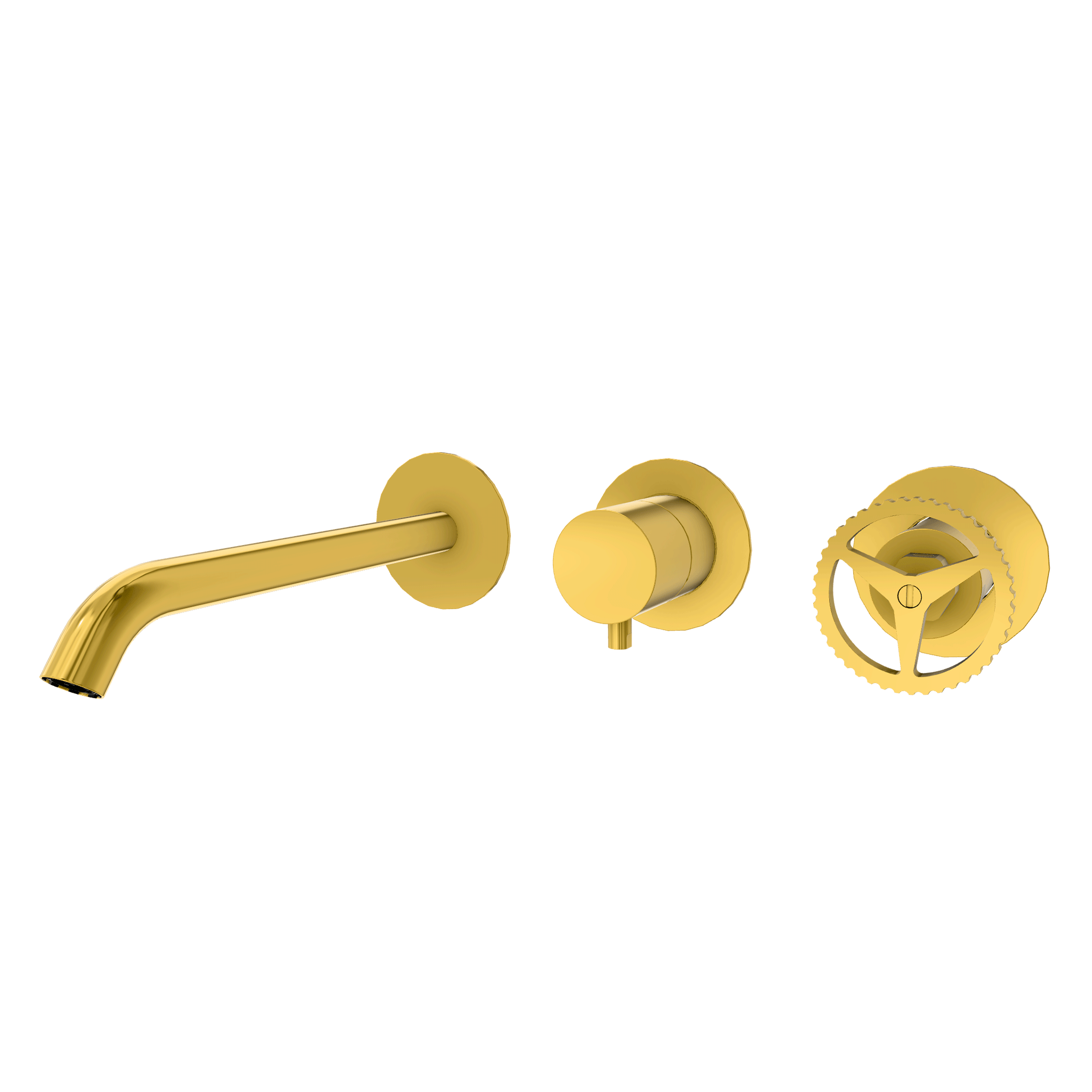 Смеситель для ванны Remer Chrono CH54D2PWBDO, золото глянцевое