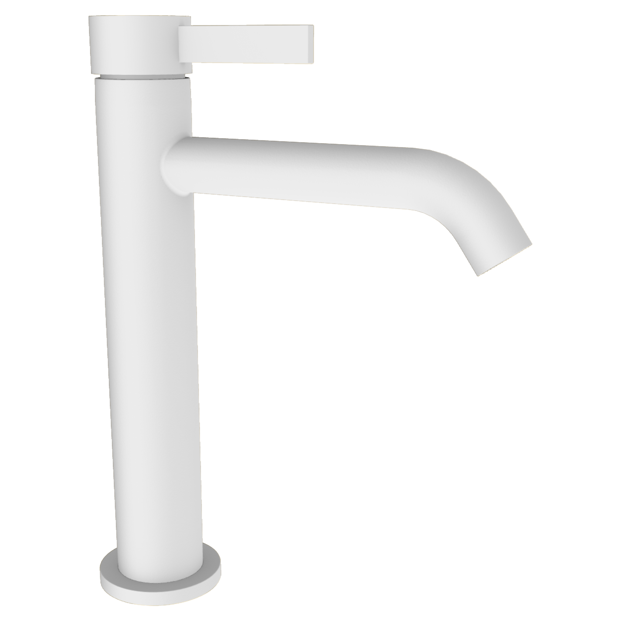 Смеситель для раковины Remer Metrica MC12ABO, белый матовый