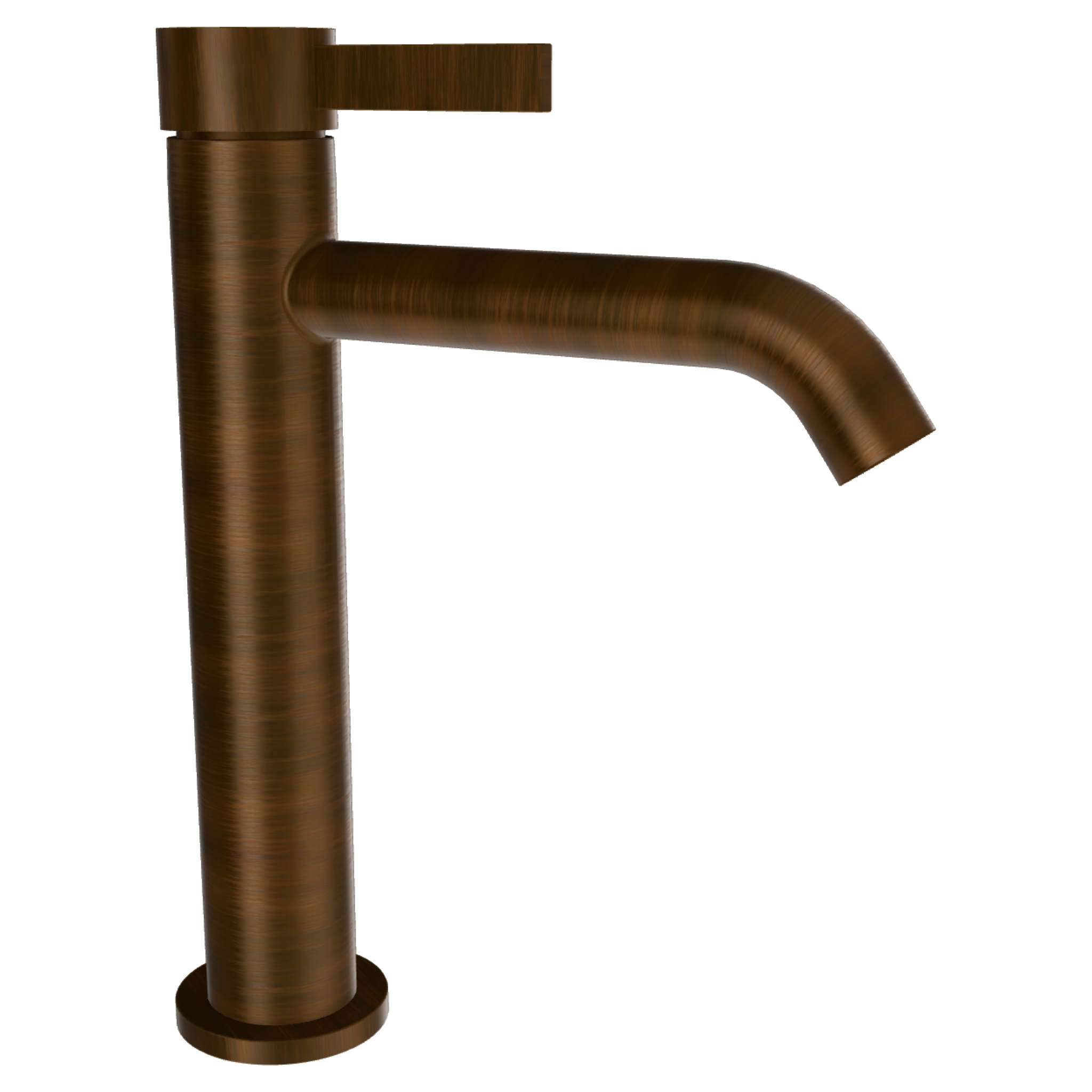 Смеситель для раковины Remer Metrica MC12ABR, бронза масляная