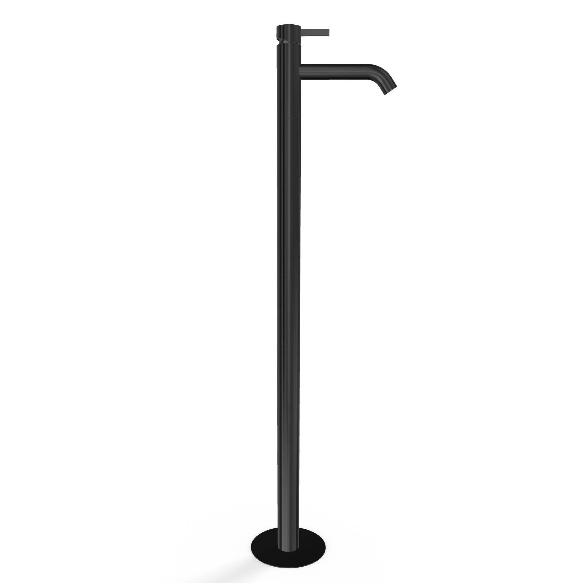 Смеситель для раковины Remer Metrica MC18CFP, черный брашированный хром