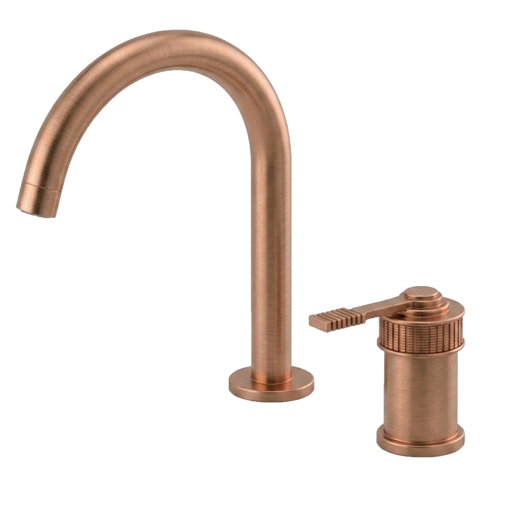 Смеситель для раковины Remer Atelier AL57LRP, медь брашированная