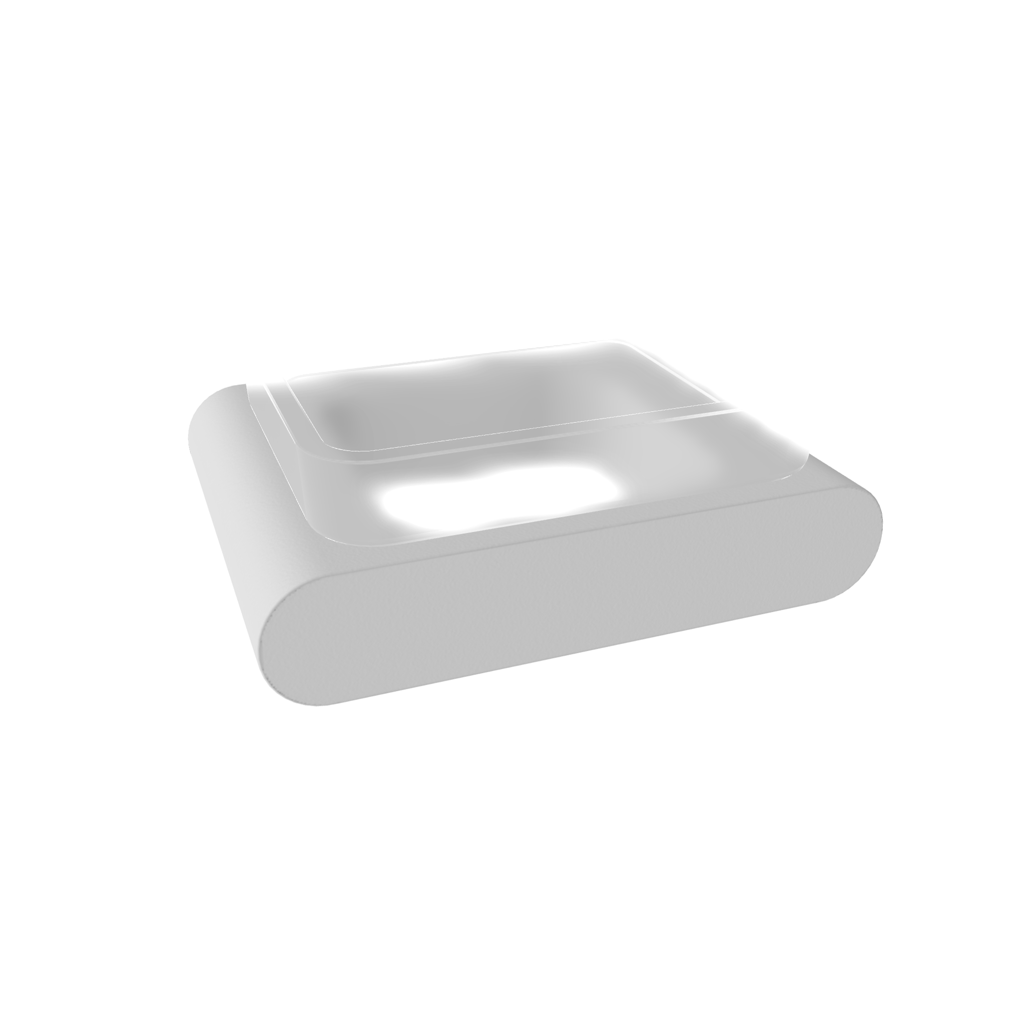 Мыльница Remer Lounge LN10BO, белый матовый