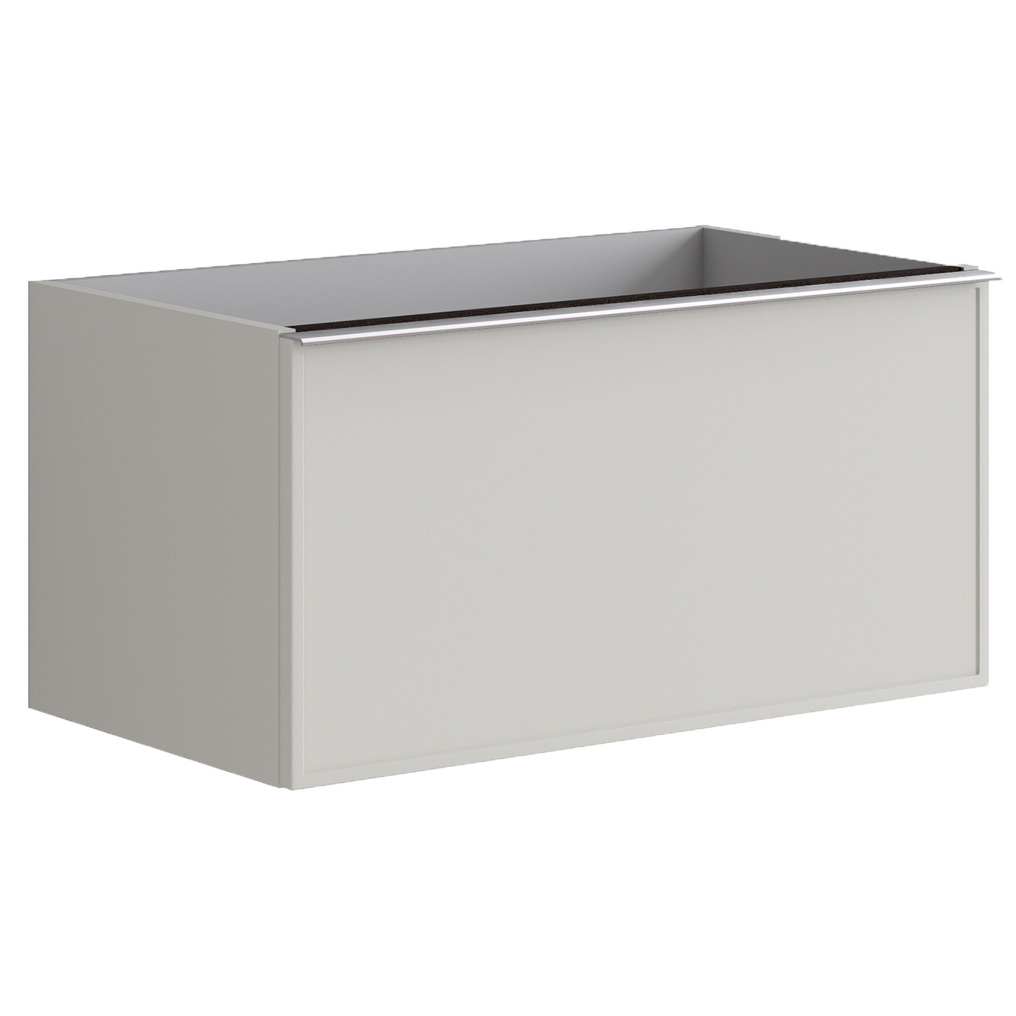  Тумба для раковины с 1 ящиком 80см Onsen Pixel 68-BP-080-F2-M11,серый 