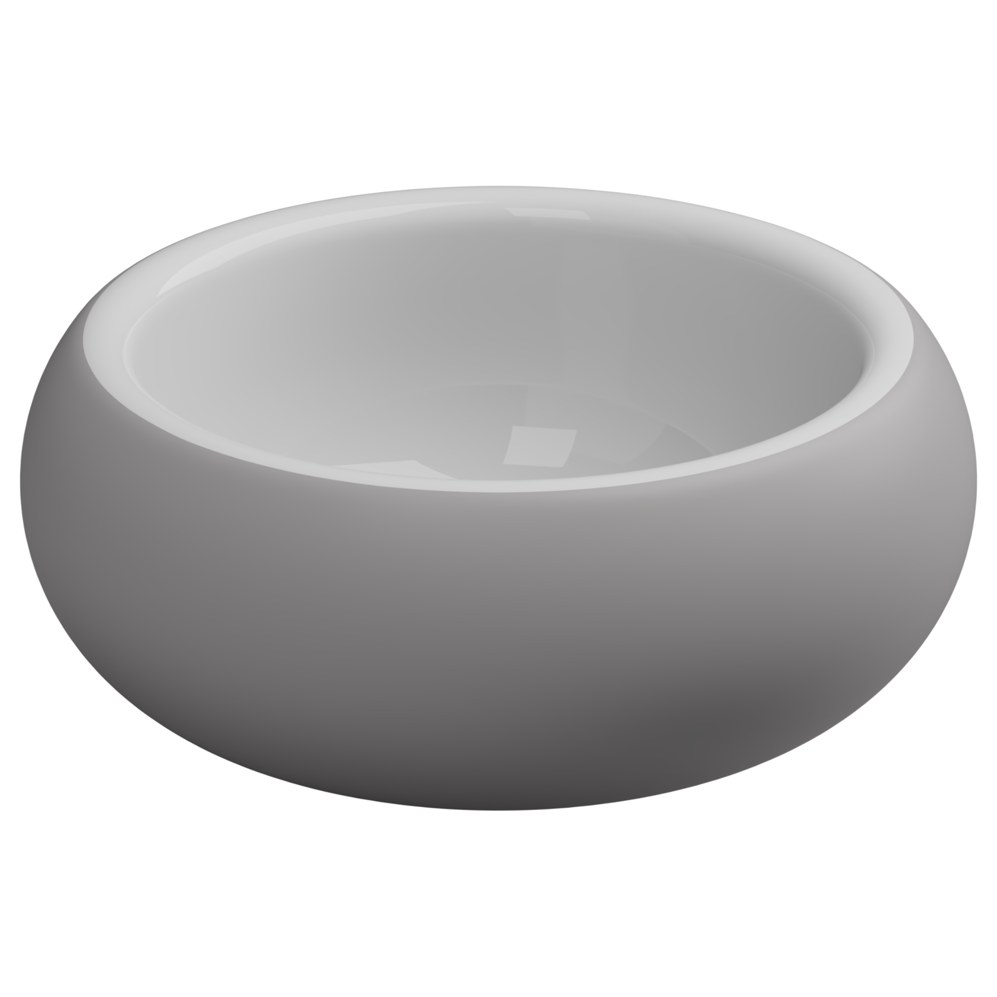 Ванна отдельностоящая 150 см GSG Ceramic Design Petra VAPE038, Fumo Matt