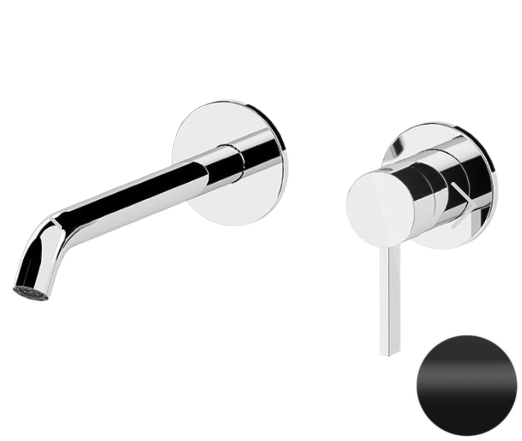 Смеситель для раковины Remer Metrica MC15PLNO, черный матовый