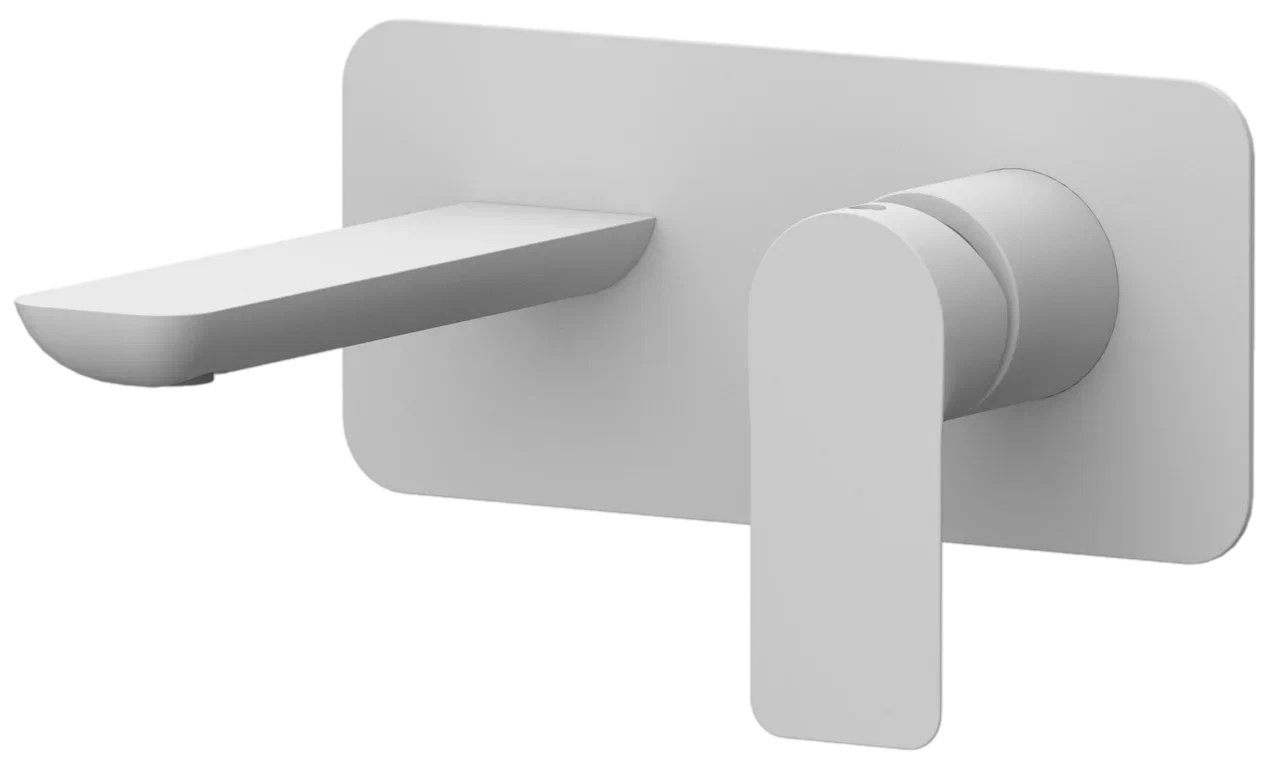 Смеситель для раковины Remer Infinity I15BO, белый матовый