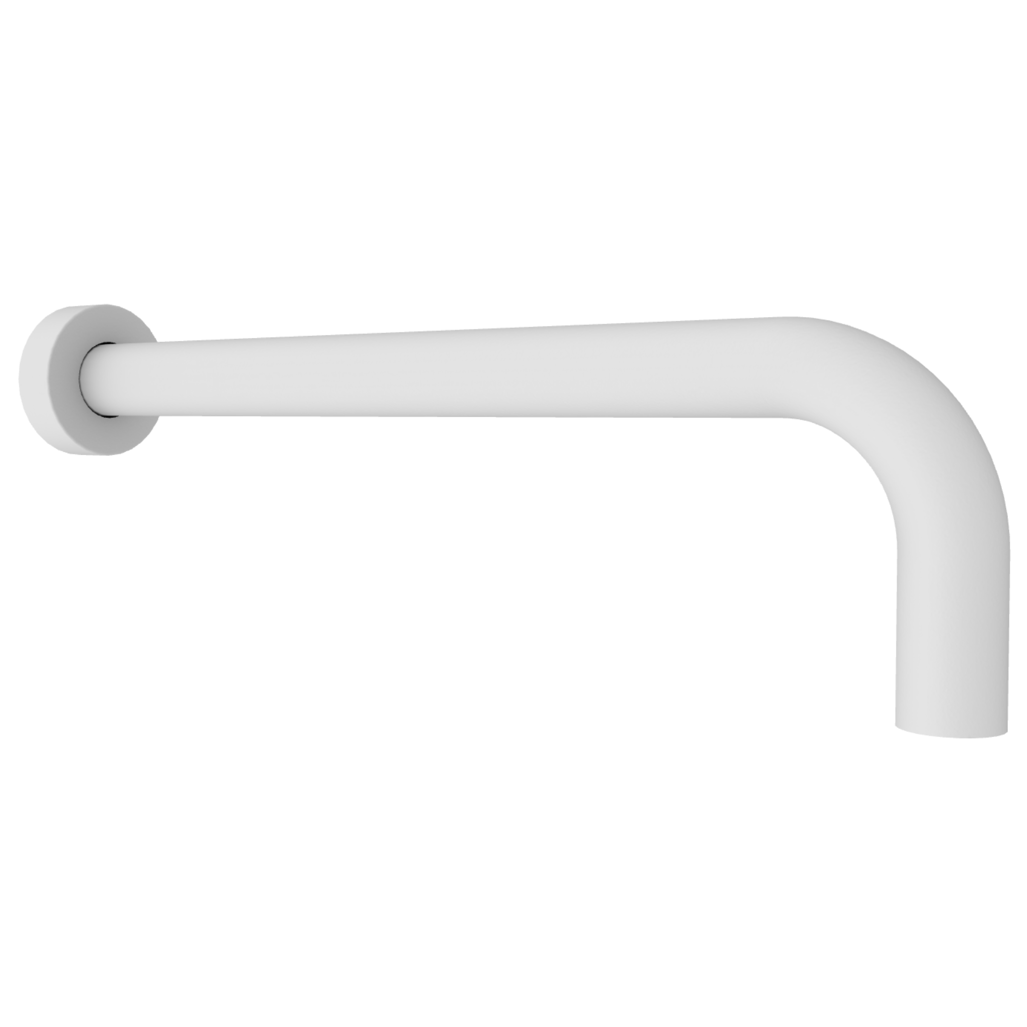 Кронштейн для верхнего душа 30 см Remer 343L30BO, белый матовый