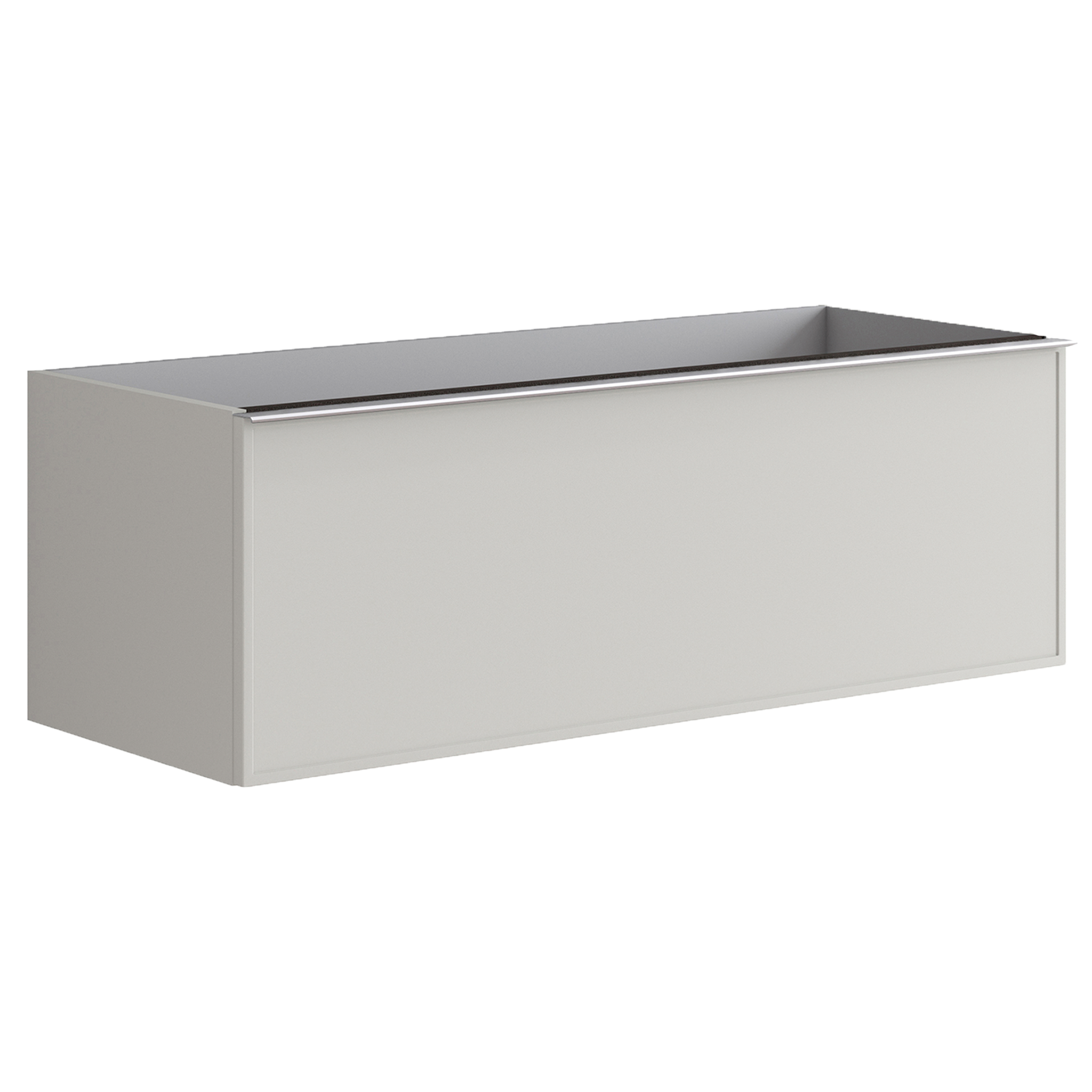  Тумба для раковины с 1 ящиком 120см Onsen Pixel 68-BP-120-F2-M11, серый 