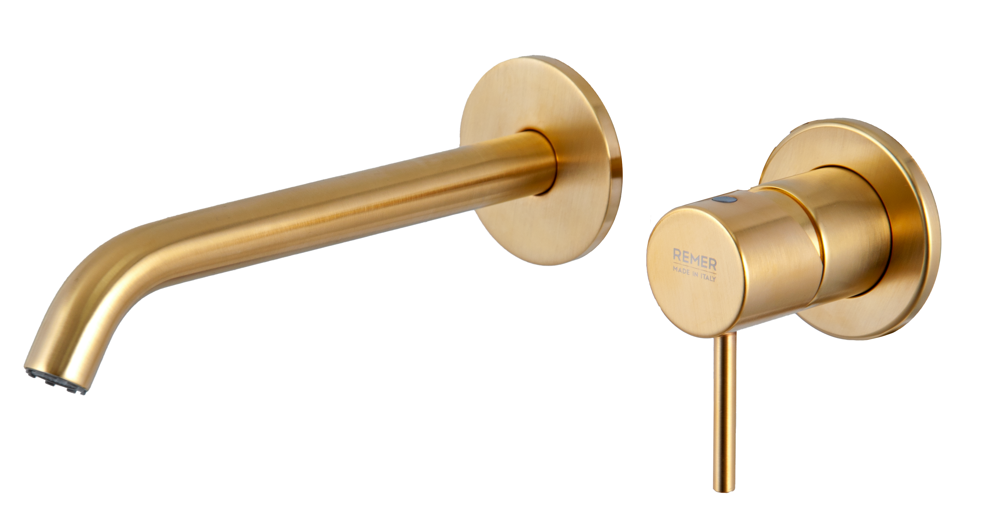 Смеситель для раковины Remer X Style X15PWBBG, золото брашированное