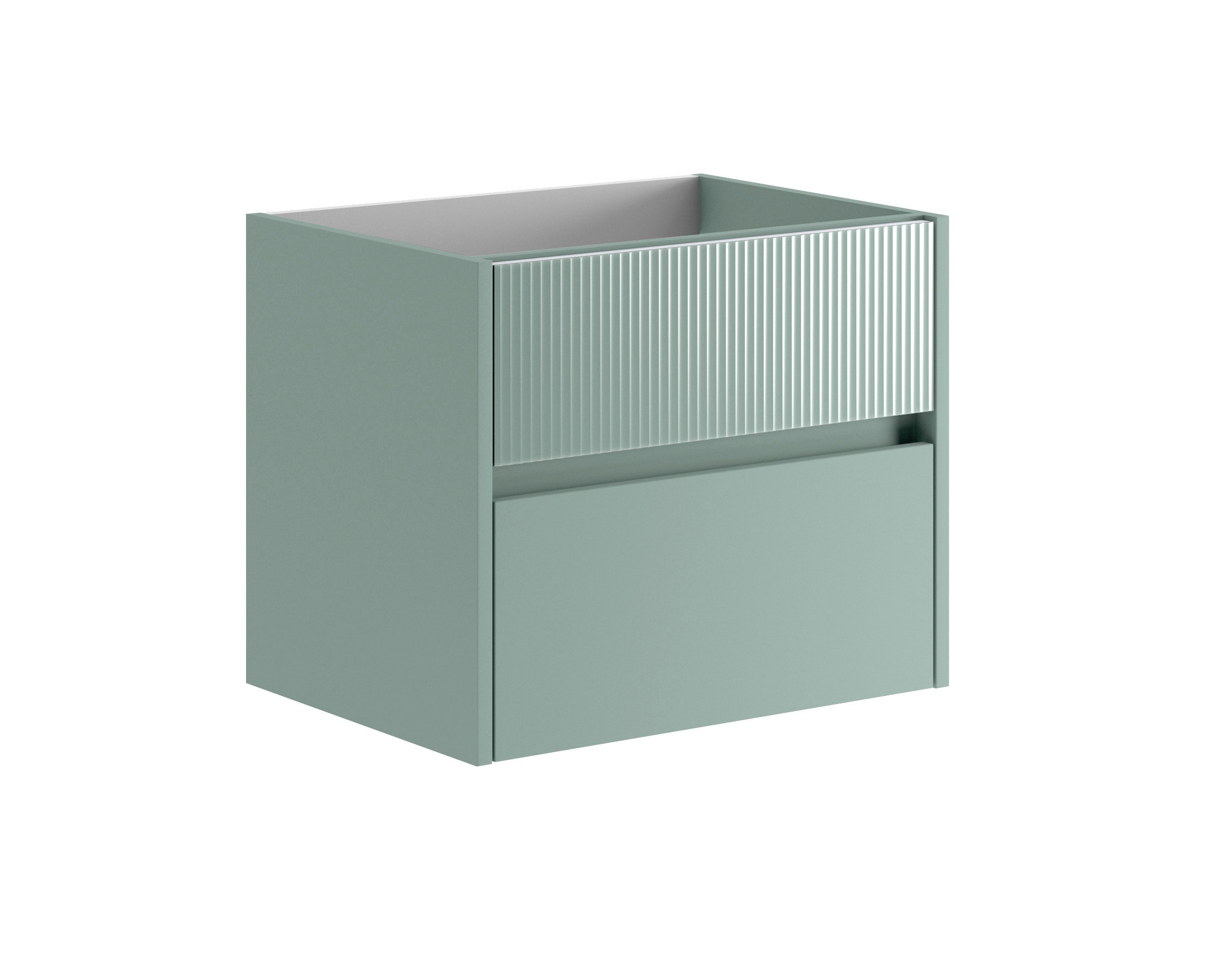 Тумба для раковины 60 см Onsen Niwa 71-BP-060-M60-V60, тимьян зелёный