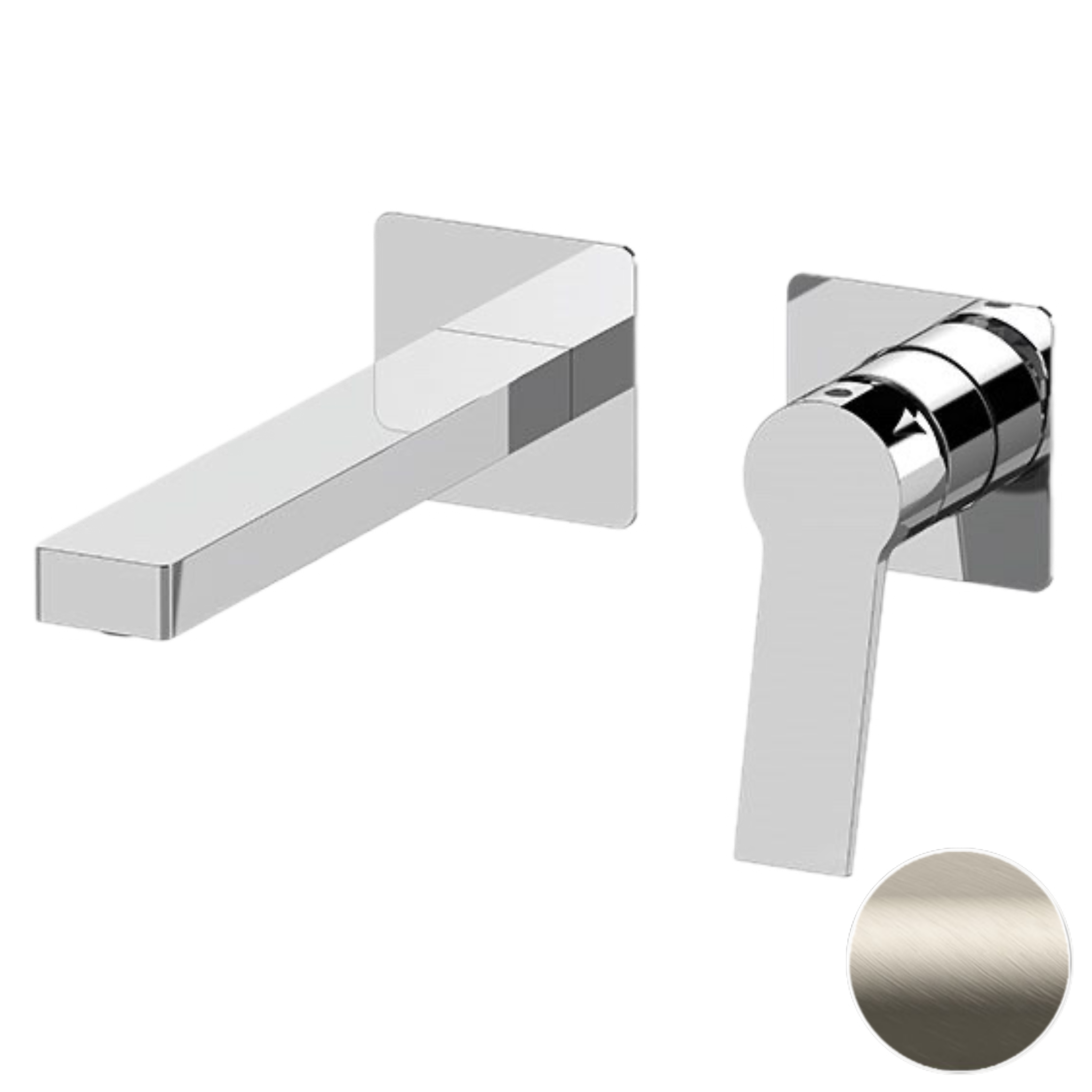 Смеситель для раковины Remer Slash SL15PXV, сталь