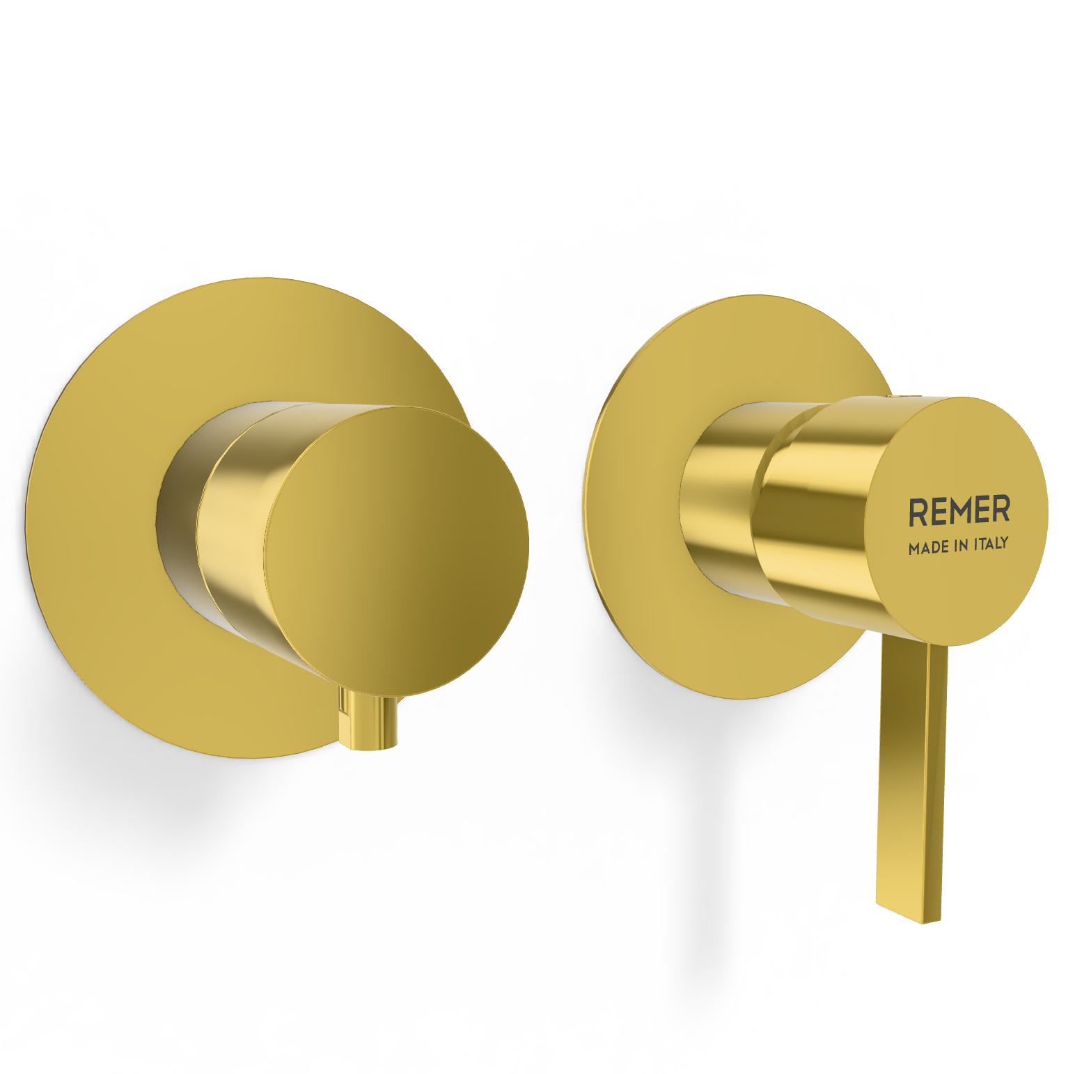 Смеситель для душа Remer Metrica MC92ZPWBDO, золото глянцевое