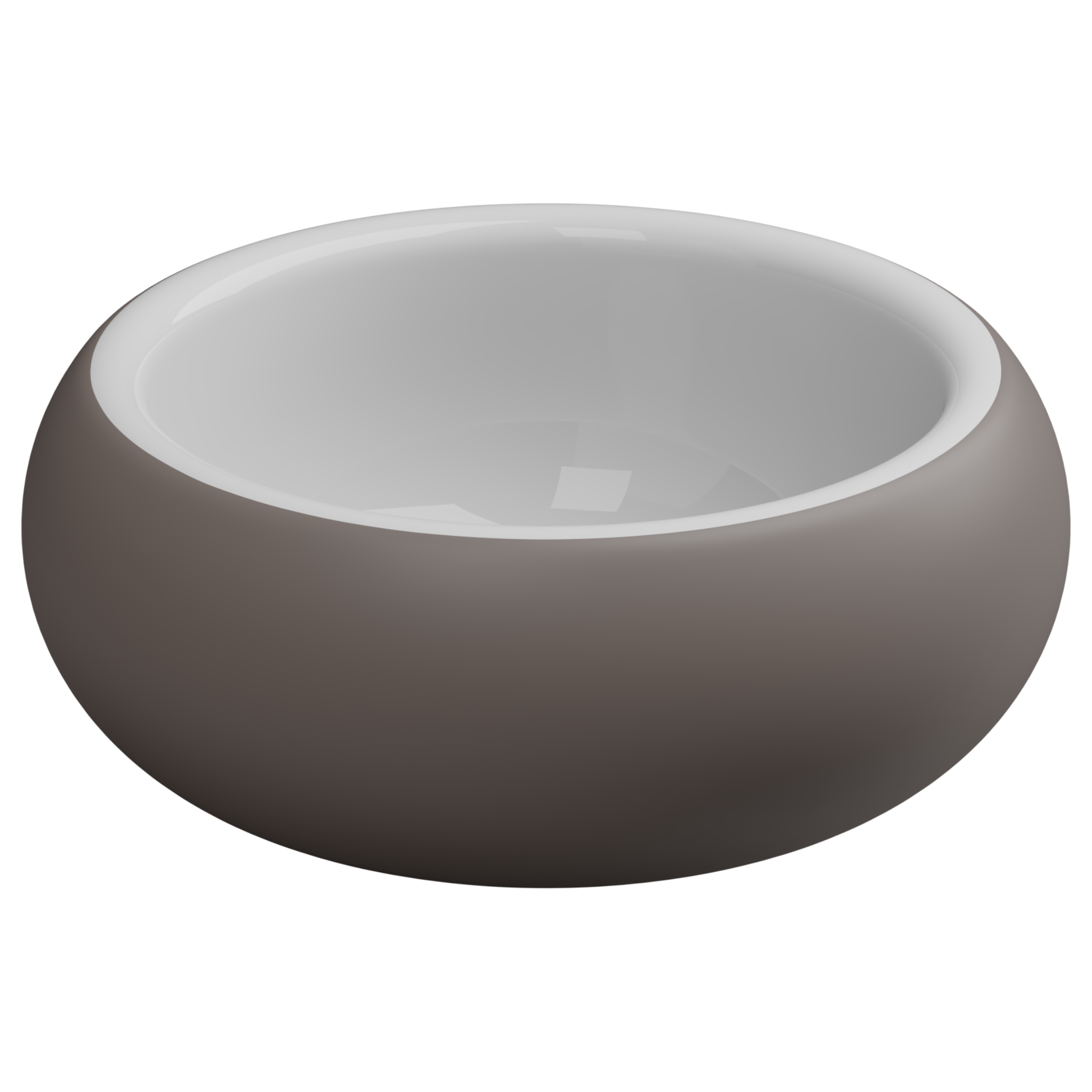 Ванна отдельностоящая 150 см GSG Ceramic Design Petra VAPE029, Tortora Matt