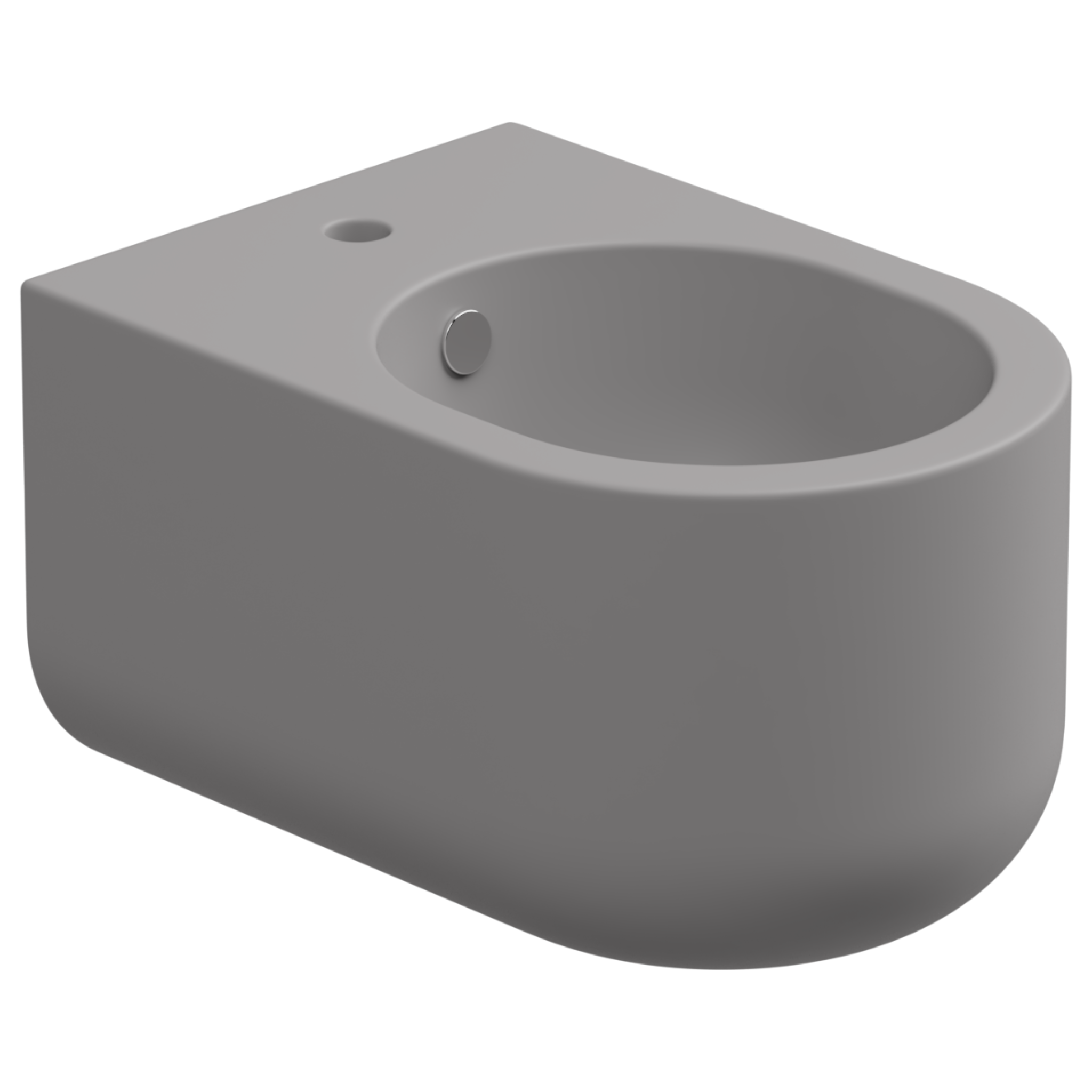 Биде подвесное GSG Ceramic Design Petra PEBISO038, Fumo Matt