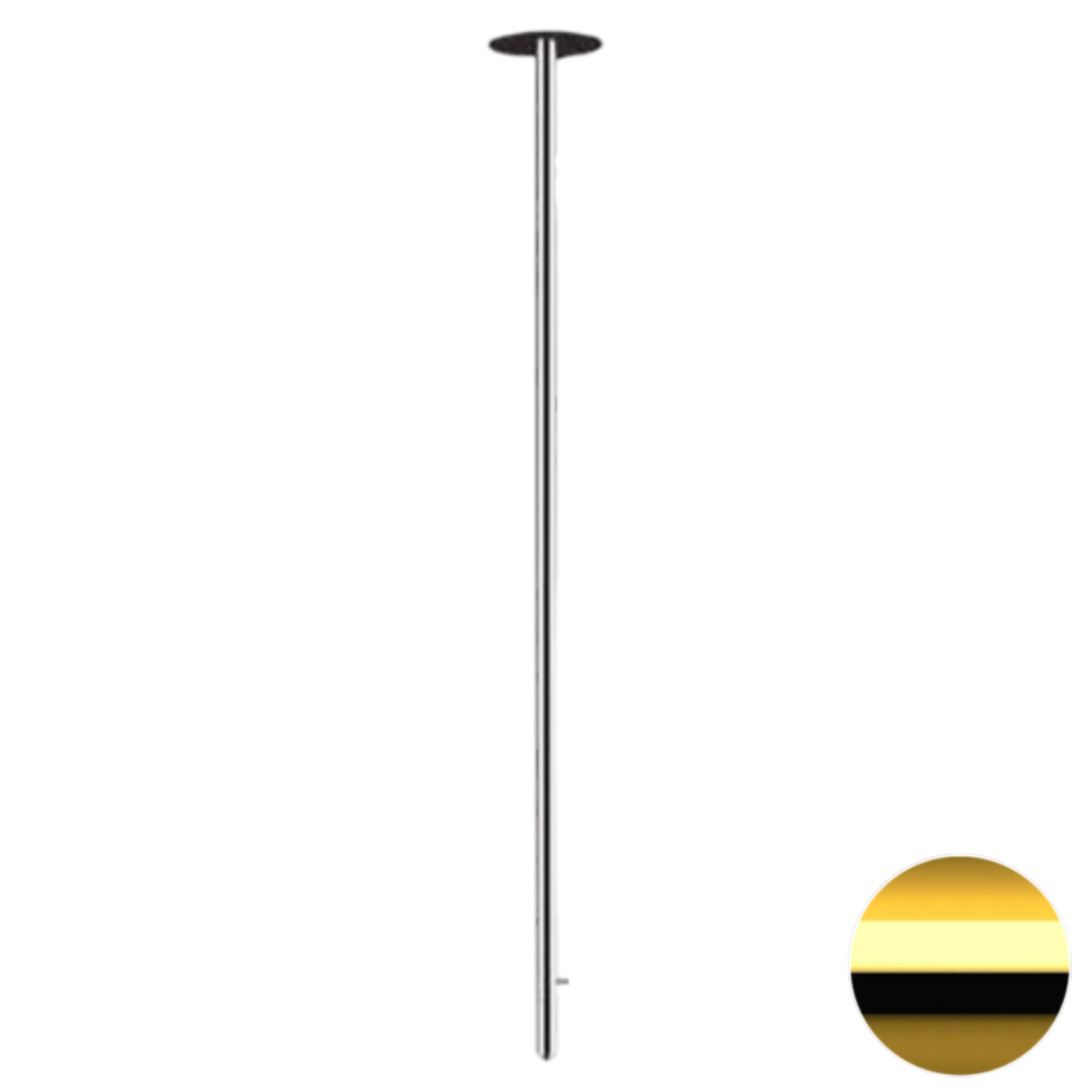 Смеситель для раковины 181 см Remer X Style N17LDO, золото глянцевое