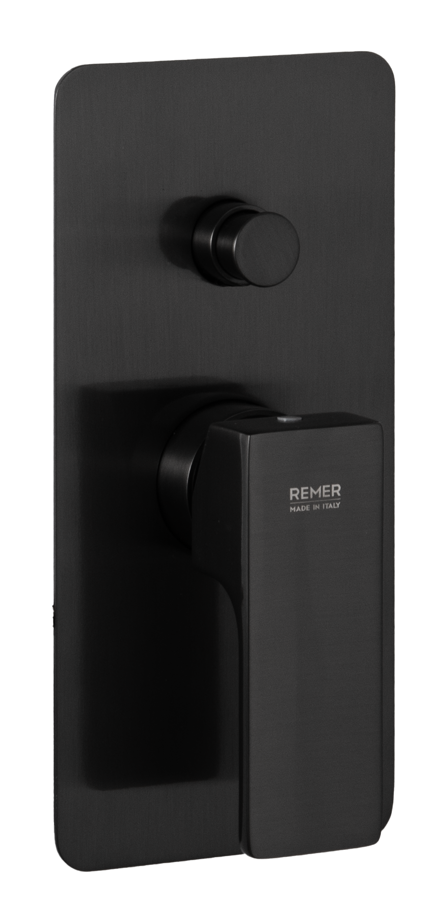 Смеситель для душа Remer Absolute AU09KBCFP, чёрный брашированный хром