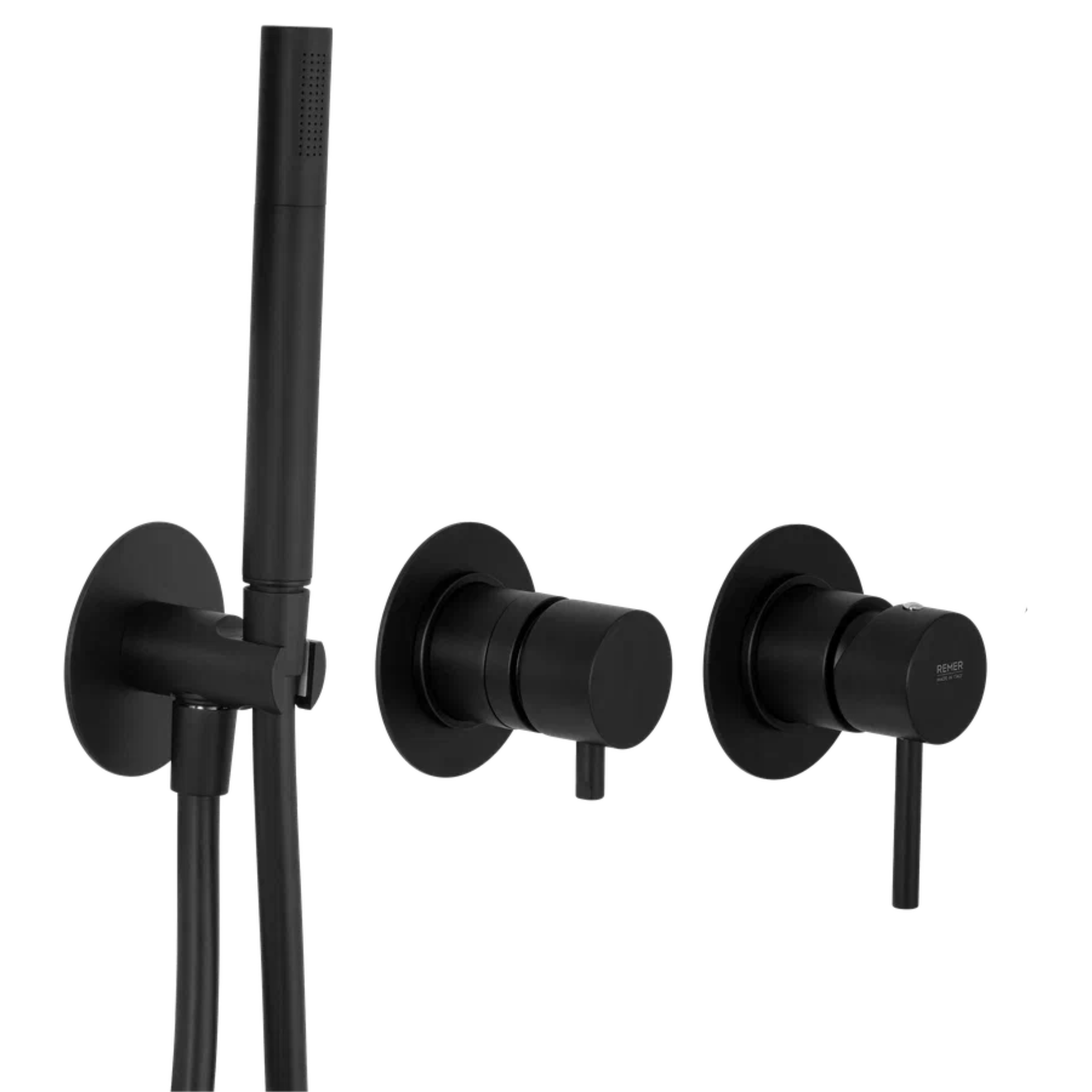 Смеситель для душа Remer X Style X97D3PWBNO, черный матовый