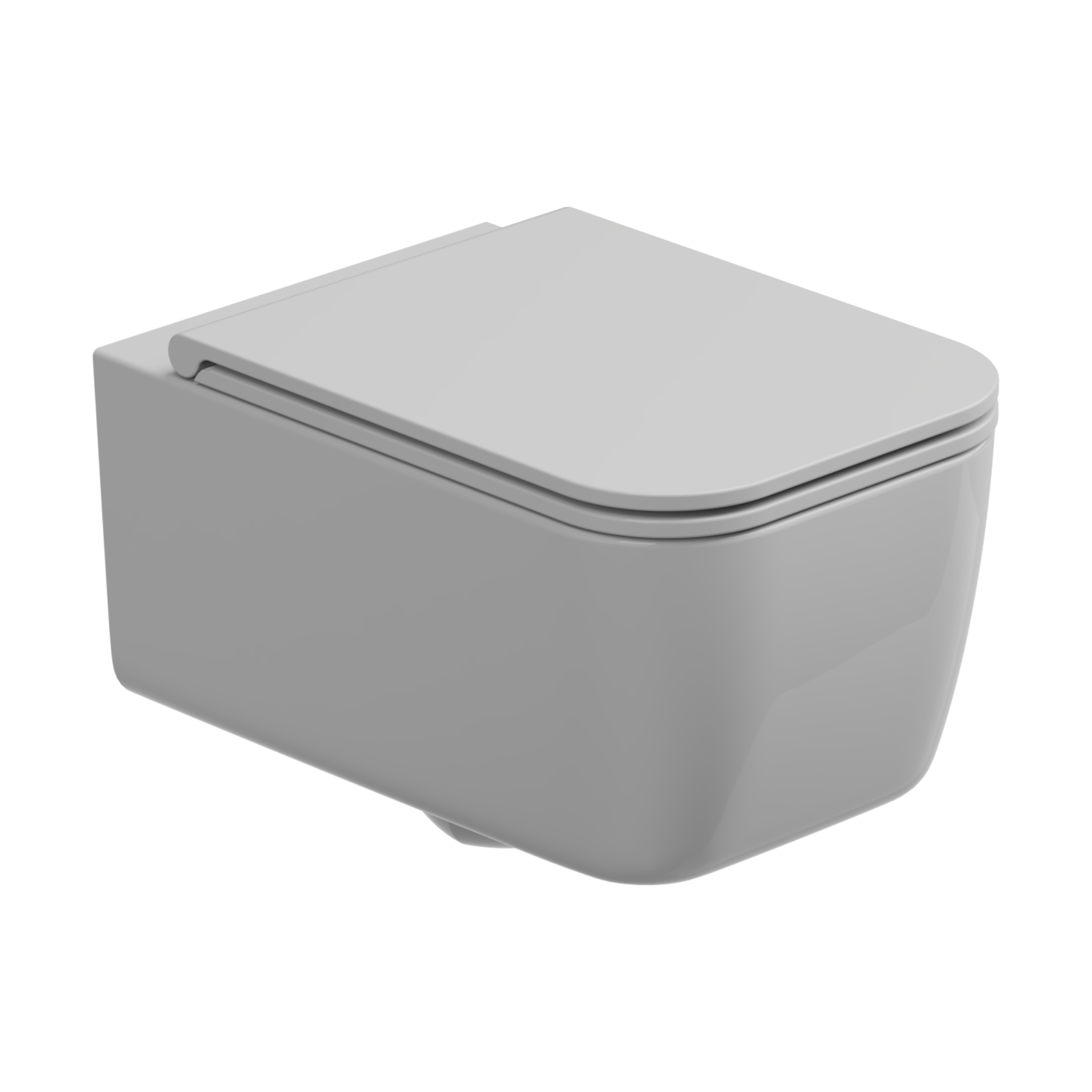 Чаша подвесного унитаза GSG Ceramic Design Brio BRWCSO000, белый глянцевый