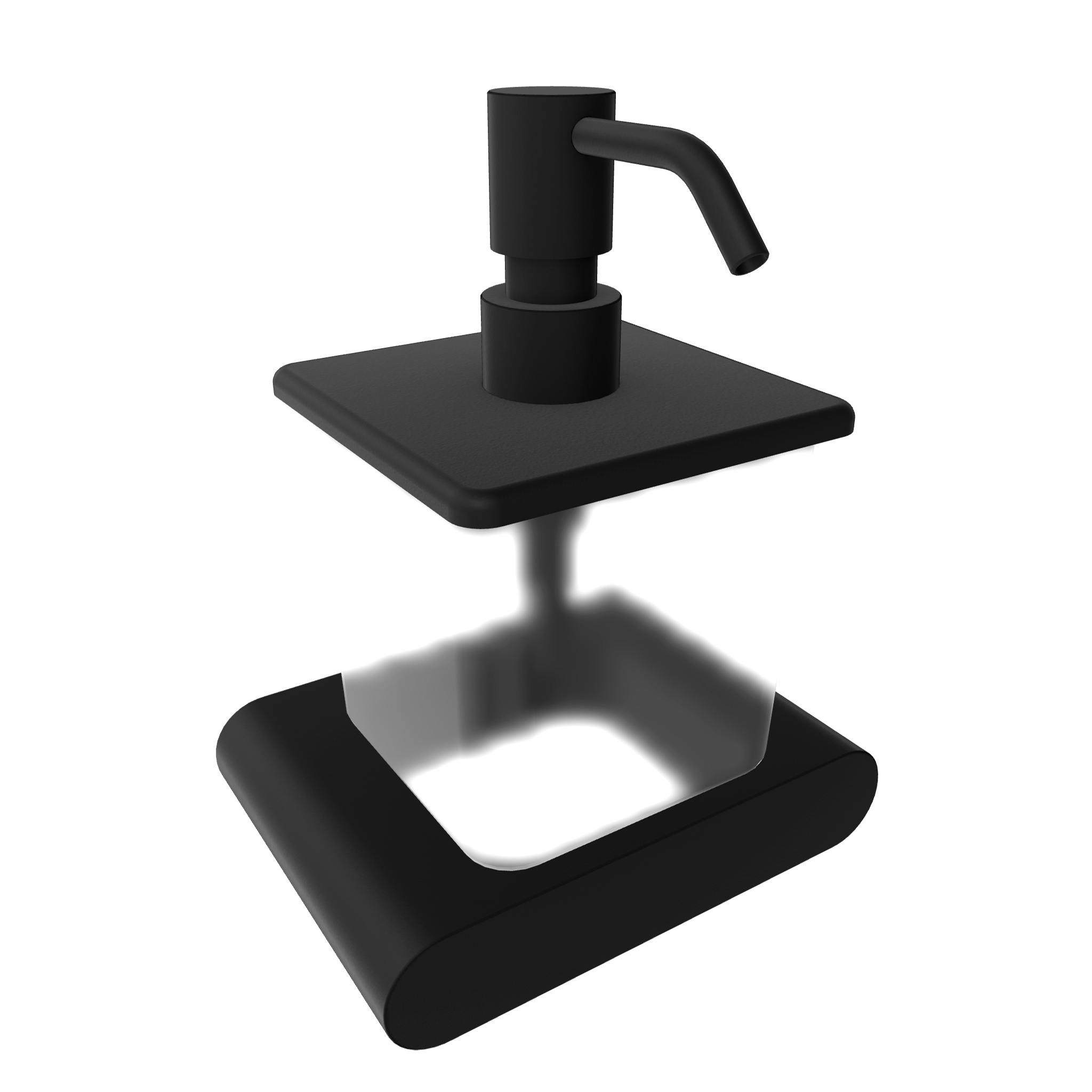 Дозатор Remer Lounge LN13NO, черный матовый