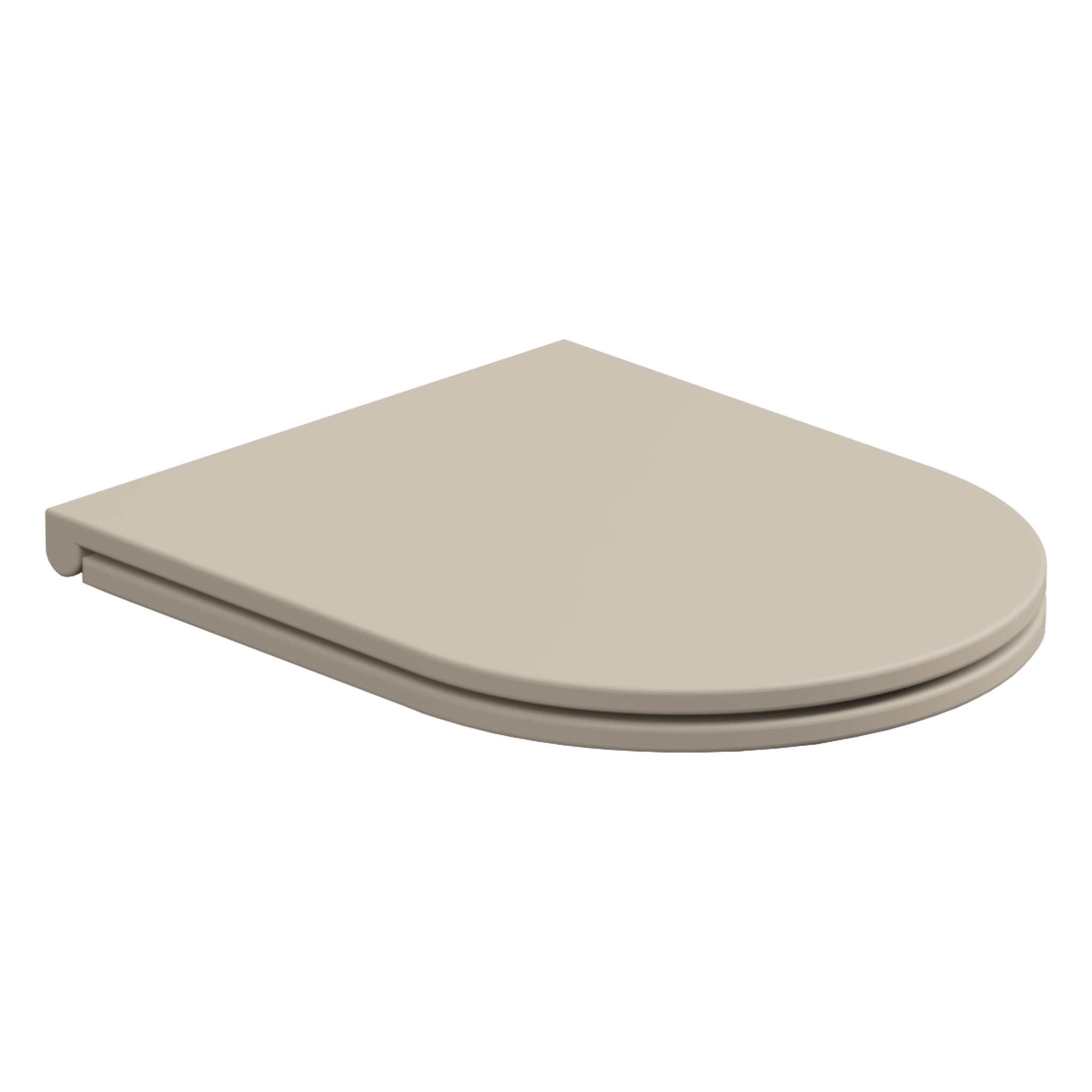 Крышка с сиденьем для подвесного унитаза с микролифтом GSG Ceramic Design Like LKCOPRSLTICR034, Sabbia Matt