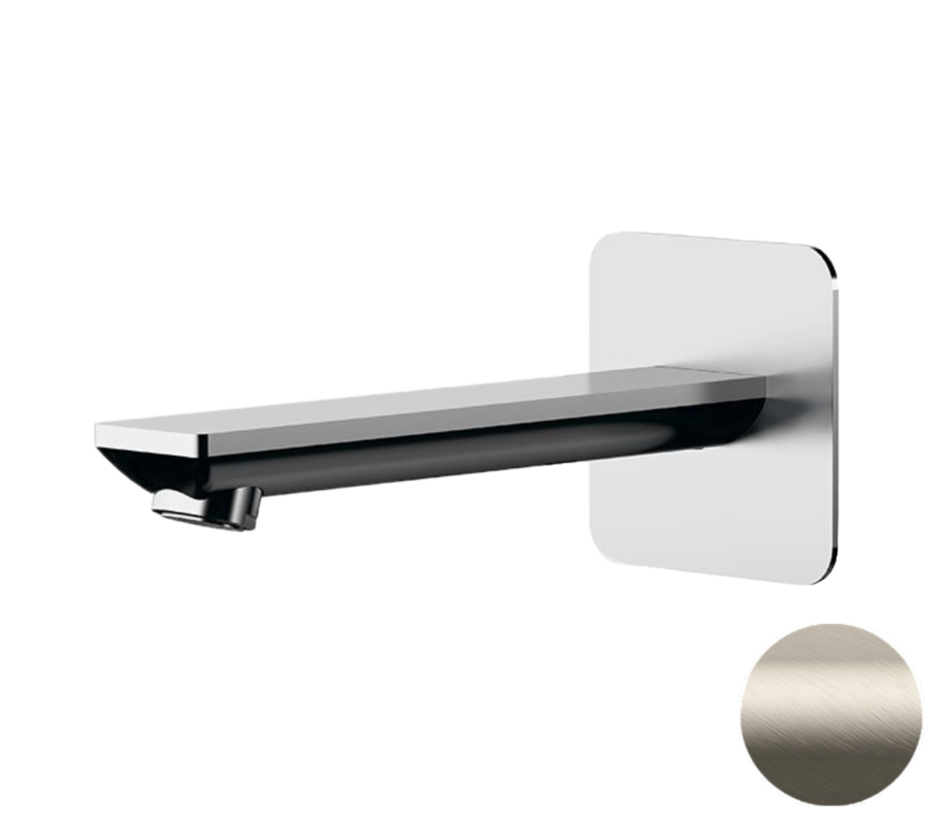 Излив настенный 18 см Remer Energy 91EYXV, сталь