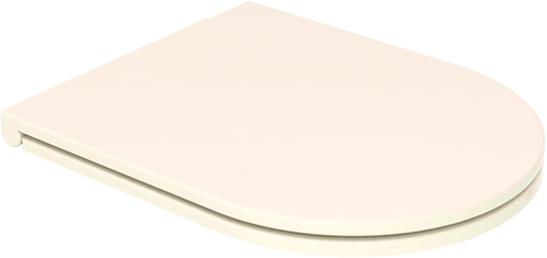 Крышка с сиденьем для подвесного унитаза с микролифтом GSG Ceramic Design Like LKCOPRSLTICR015, пергамон матовый