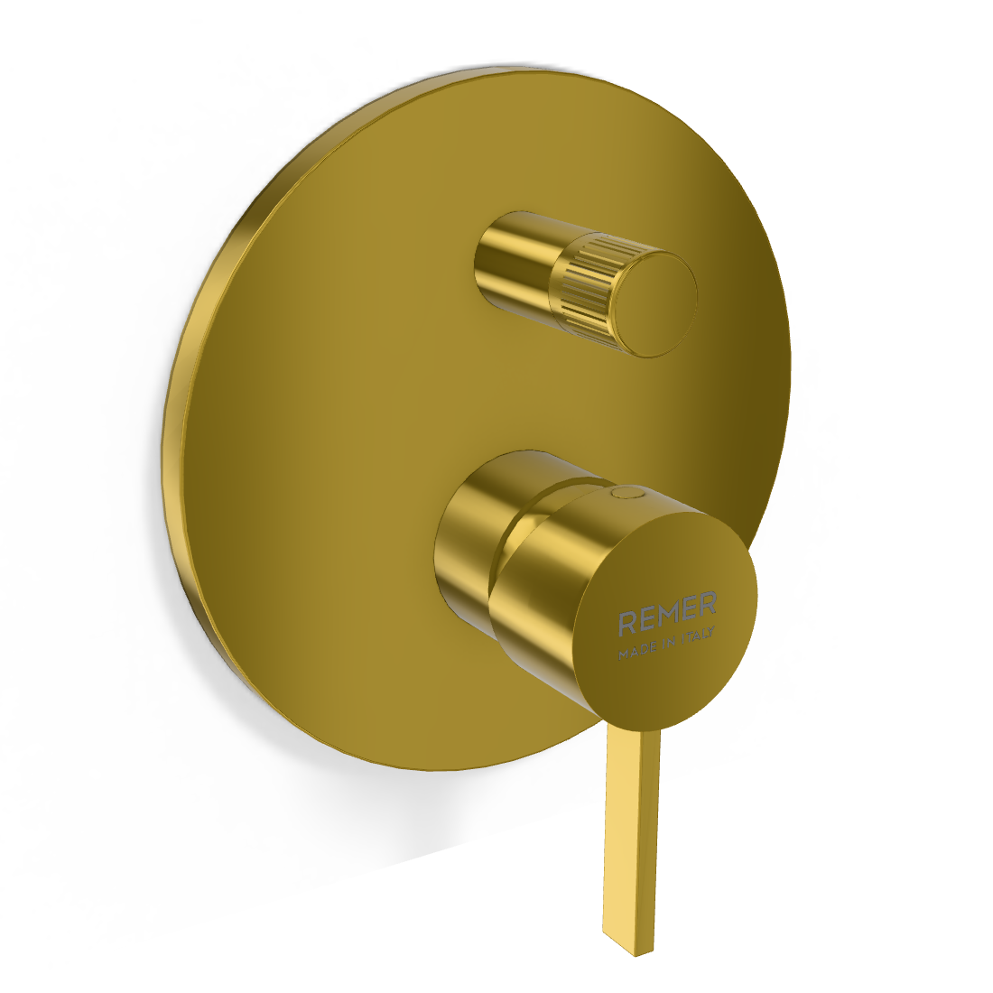 Смеситель для душа Remer Metrica MC09HGP, золото глянцевое PVD