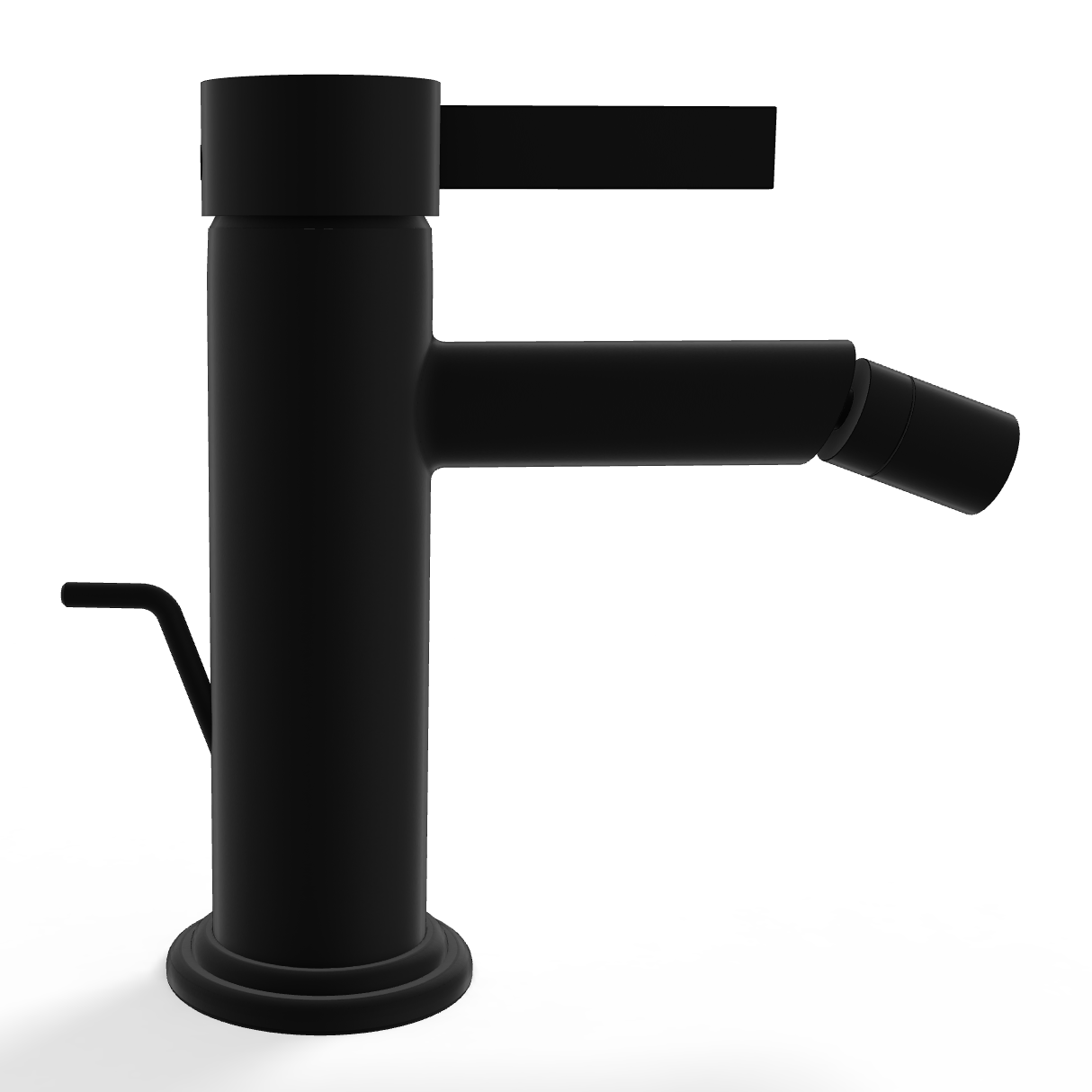 Смеситель для биде Remer Metrica MC20NO, черный матовый