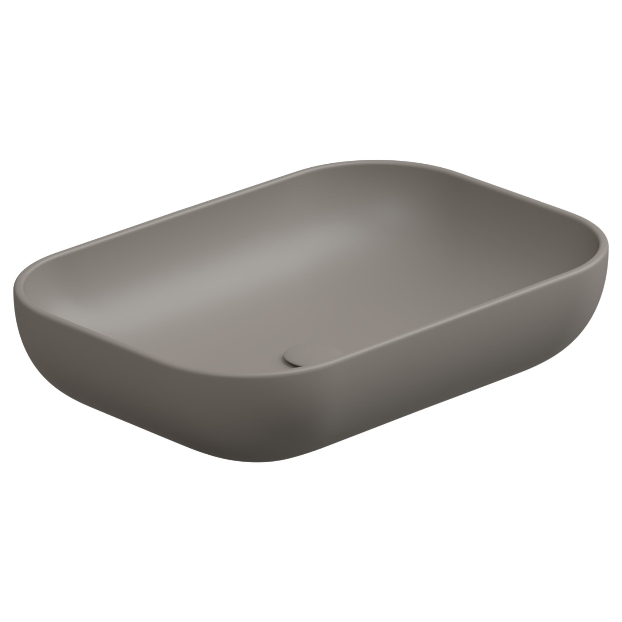 Раковина накладная 60x42 см GSG Ceramic Design Easy EALAVRE60030, Cashmere Matt