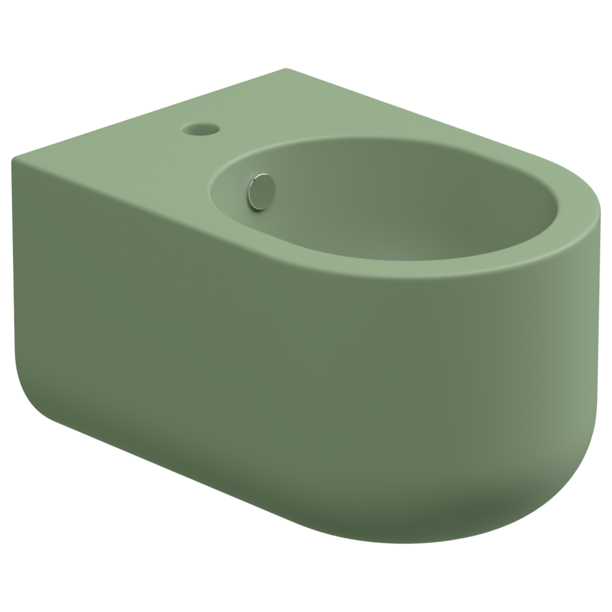 Биде подвесное GSG Ceramic Design Petra PEBISO031, Salvia Matt