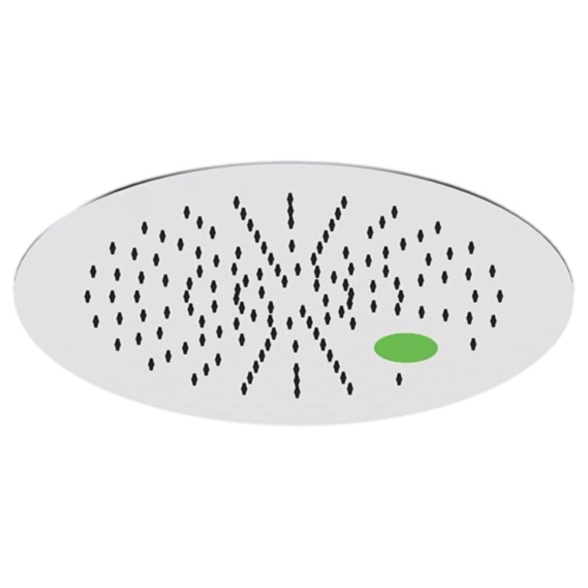 Верхний душ потолочный с подсветкой 44 см Remer INOX SS357REFM44