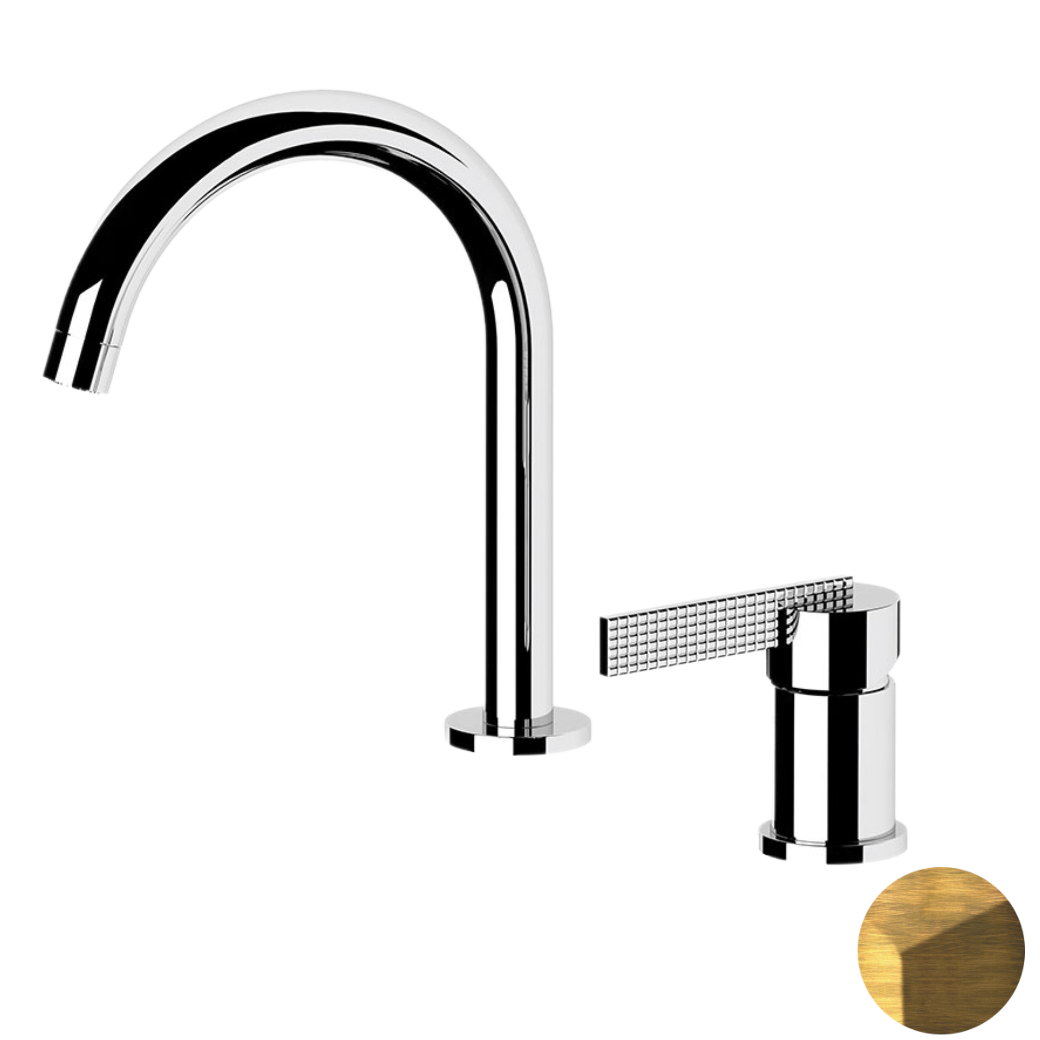 Смеситель для раковины Daniel Club ANC65563, латунь состаренная