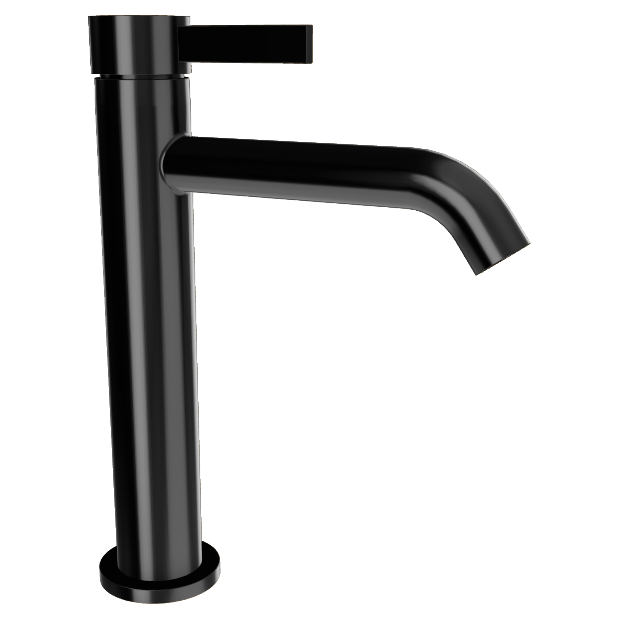 Смеситель для раковины Remer Metrica MC12ACFP, черный брашированный хром