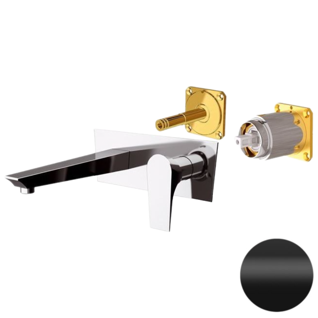 Смеситель для раковины Daniel Diva DV632KB15, чёрный матовый