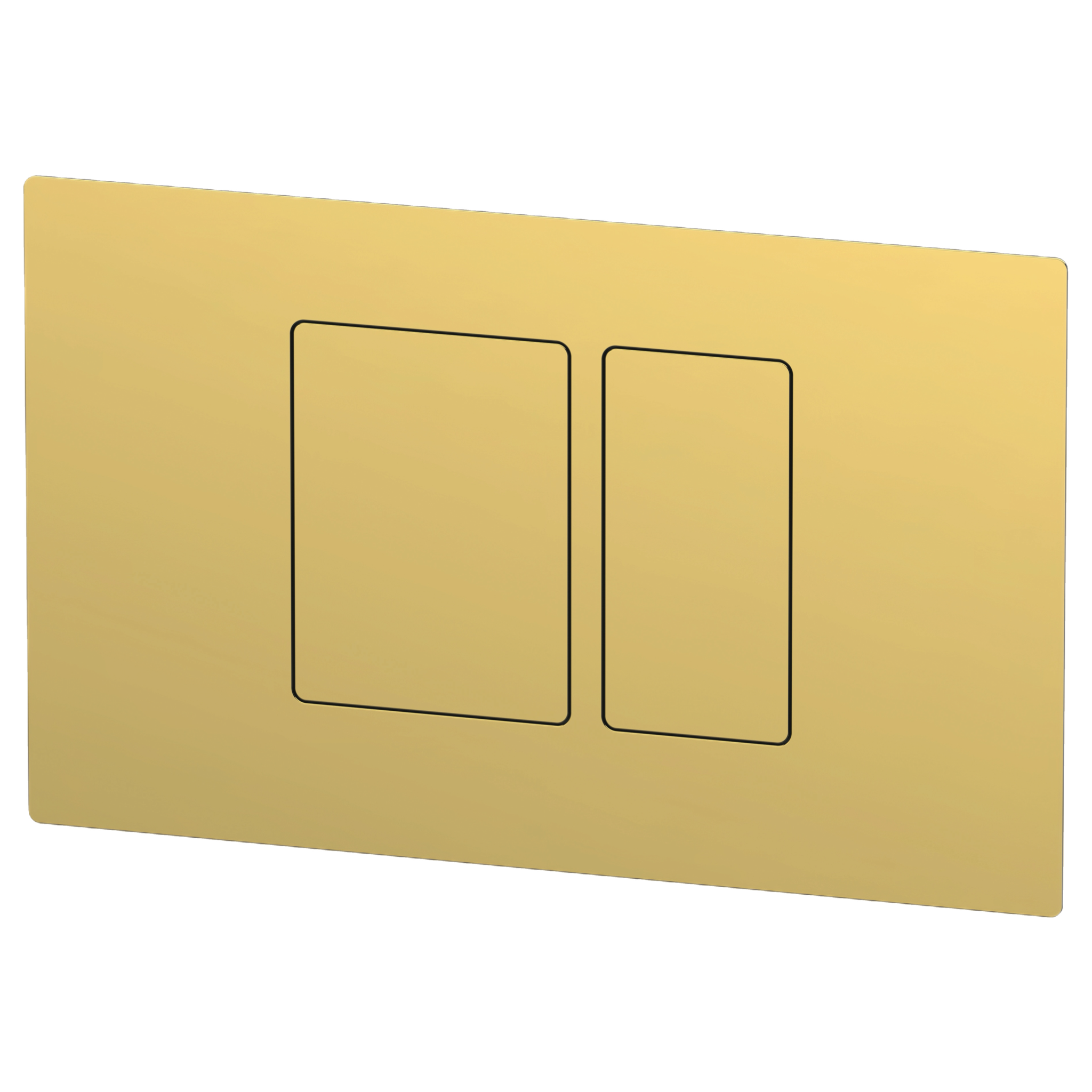 Кнопка смыва Remer RB820DO, золото глянцевое