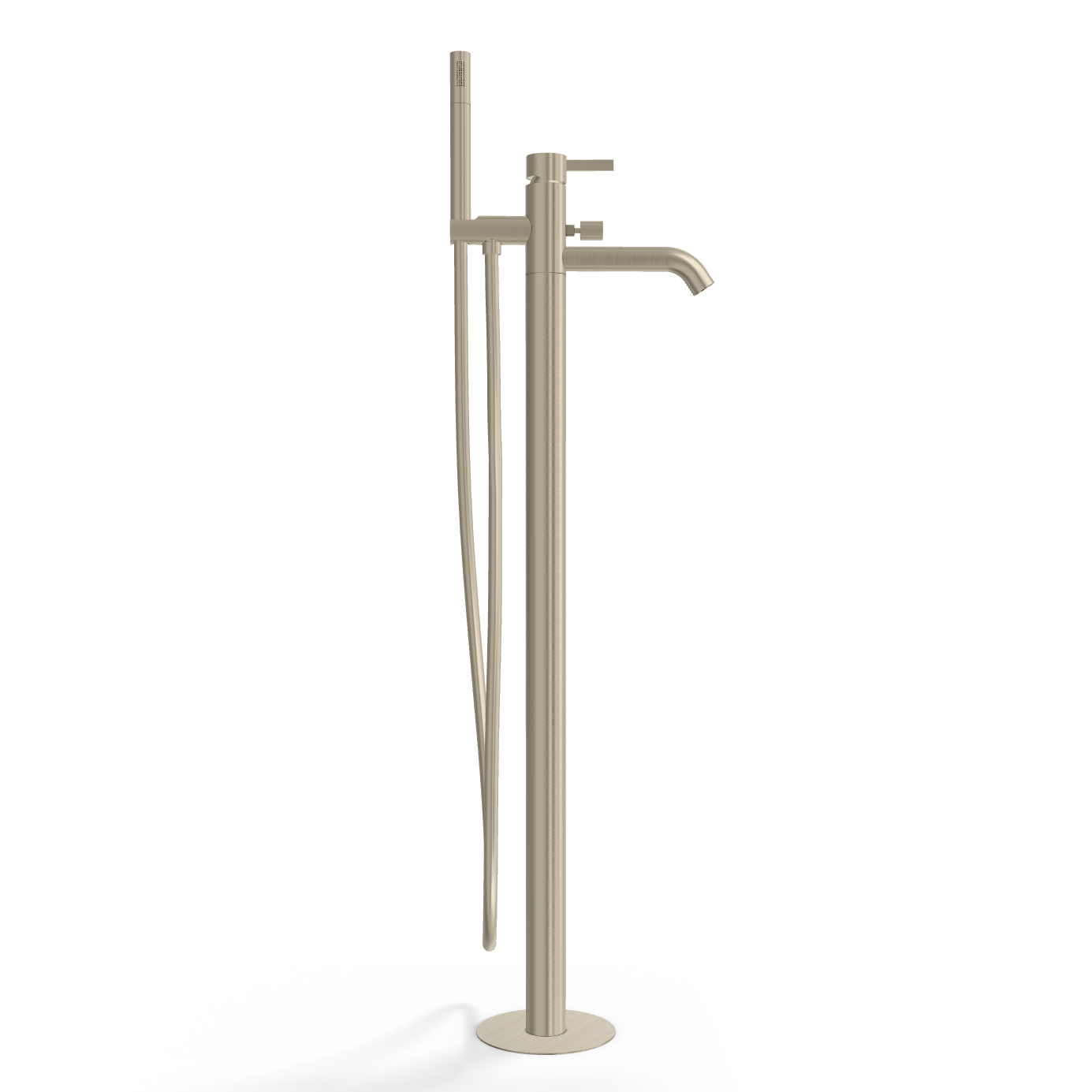 Смеситель для ванны Remer Metrica MC08XV, сталь