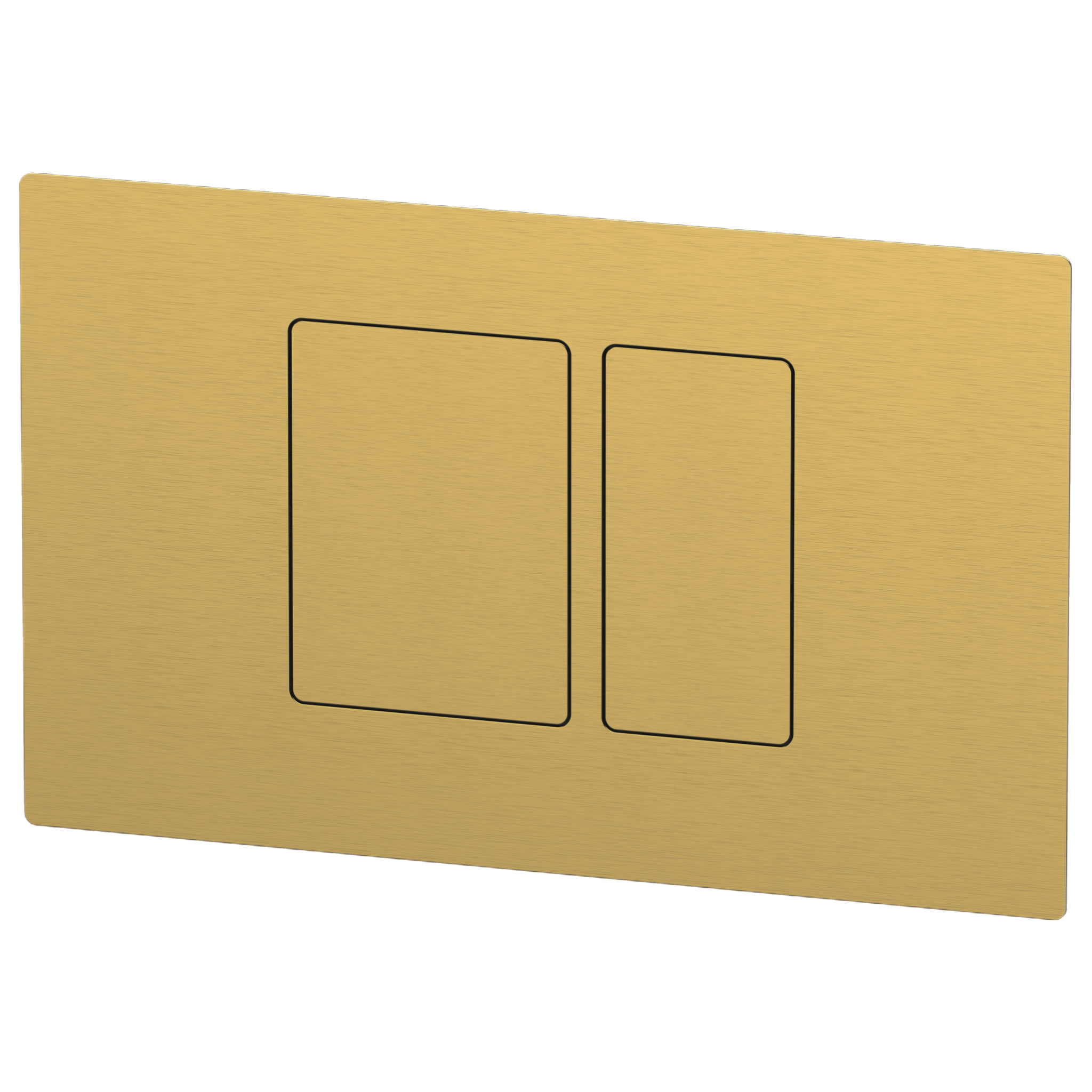 Кнопка смыва Remer RB820BG, золото брашированное