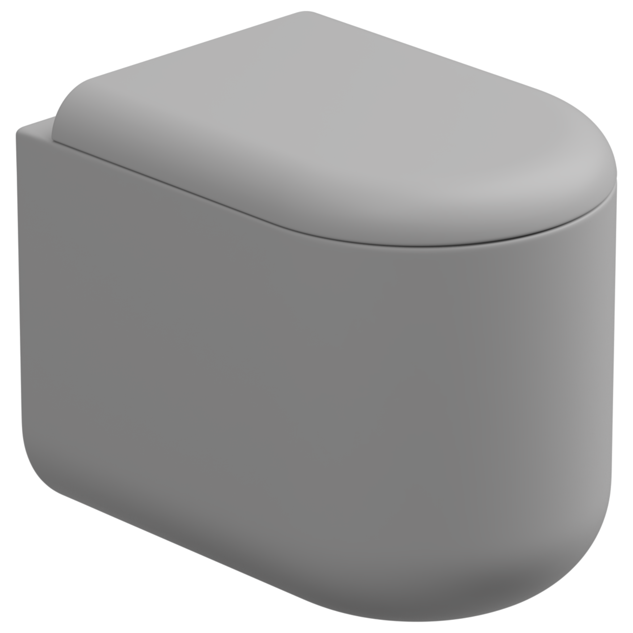 Чаша приставного унитаза Eco Clean (торнадо) GSG Ceramic Design PEWC01EC033, Perla Matt