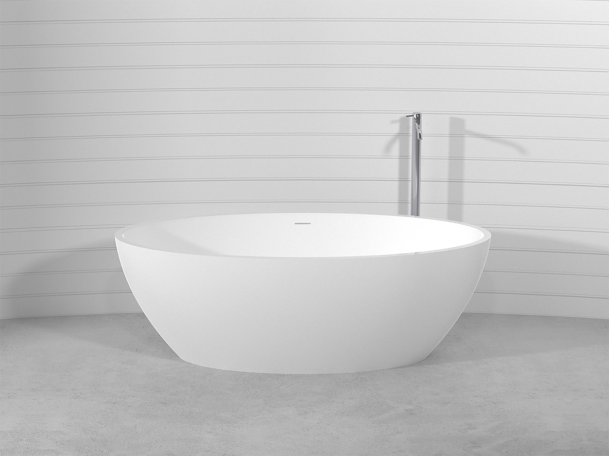 Ванна отдельностоящая 1500x730 мм Technova Ov VATO5, белый глянец