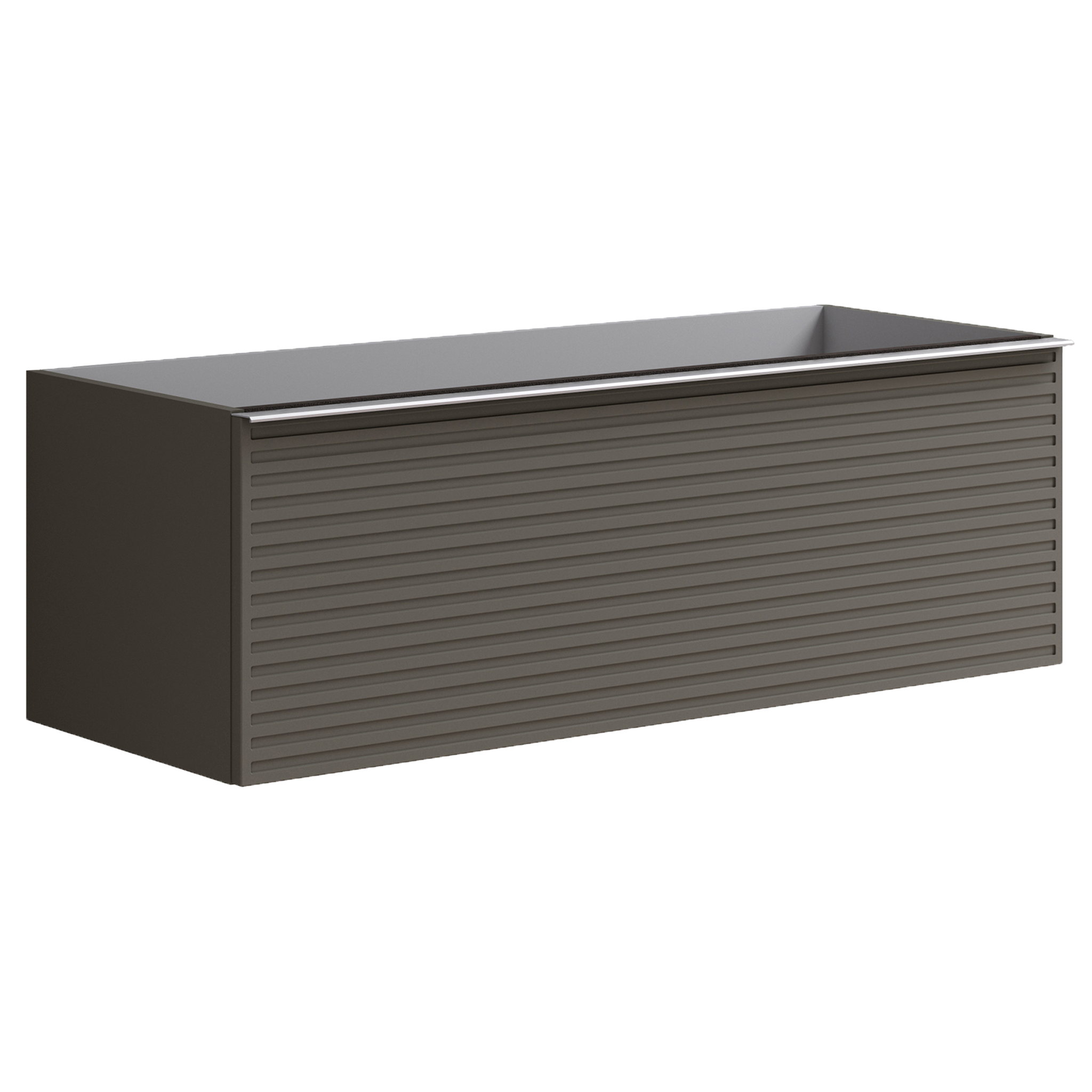  Тумба для раковины с 2 ящиками 120см Onsen Pixel 68-BP-122-S2-M23,  серый 