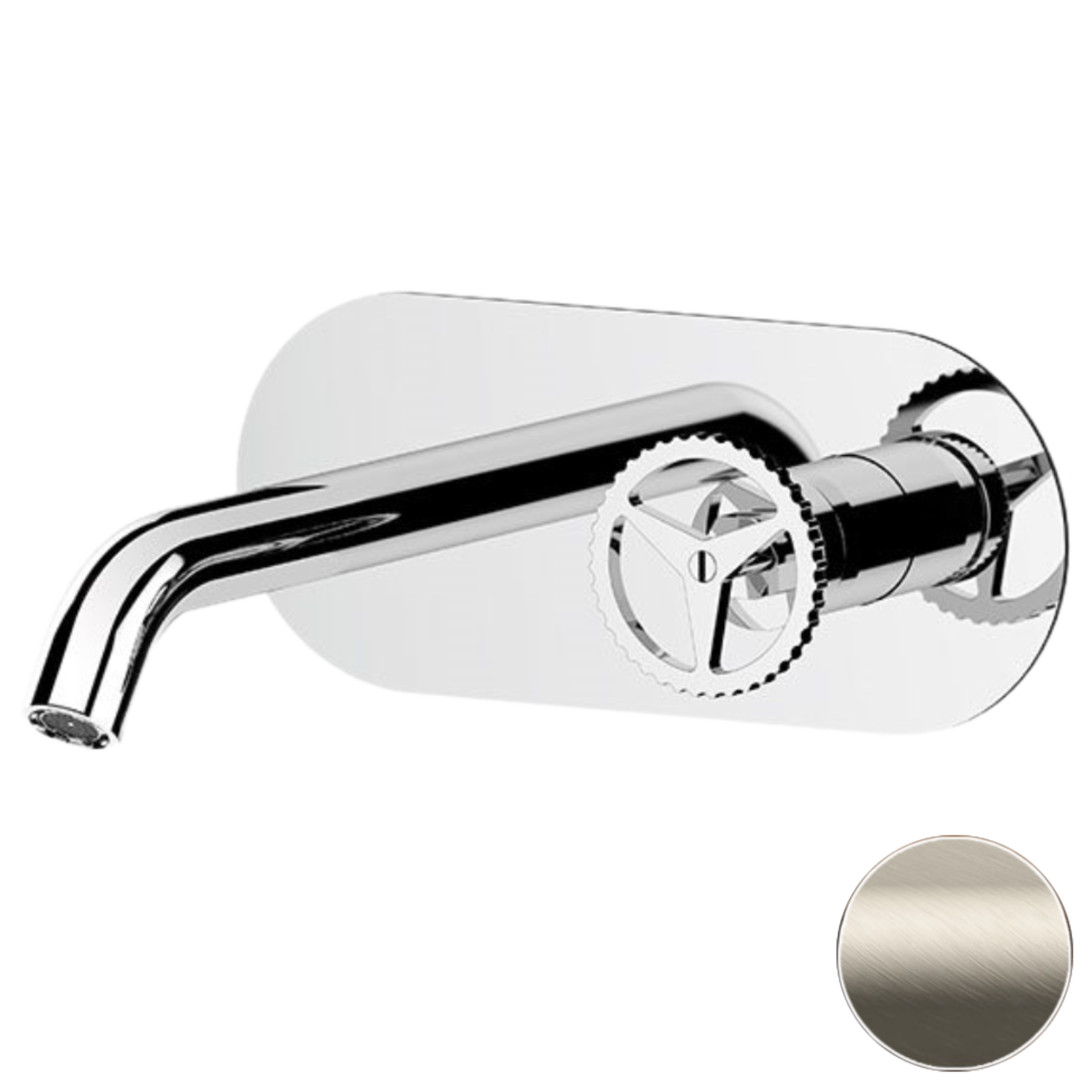 Смеситель для раковины Remer Chrono CH15LWBXV, сталь