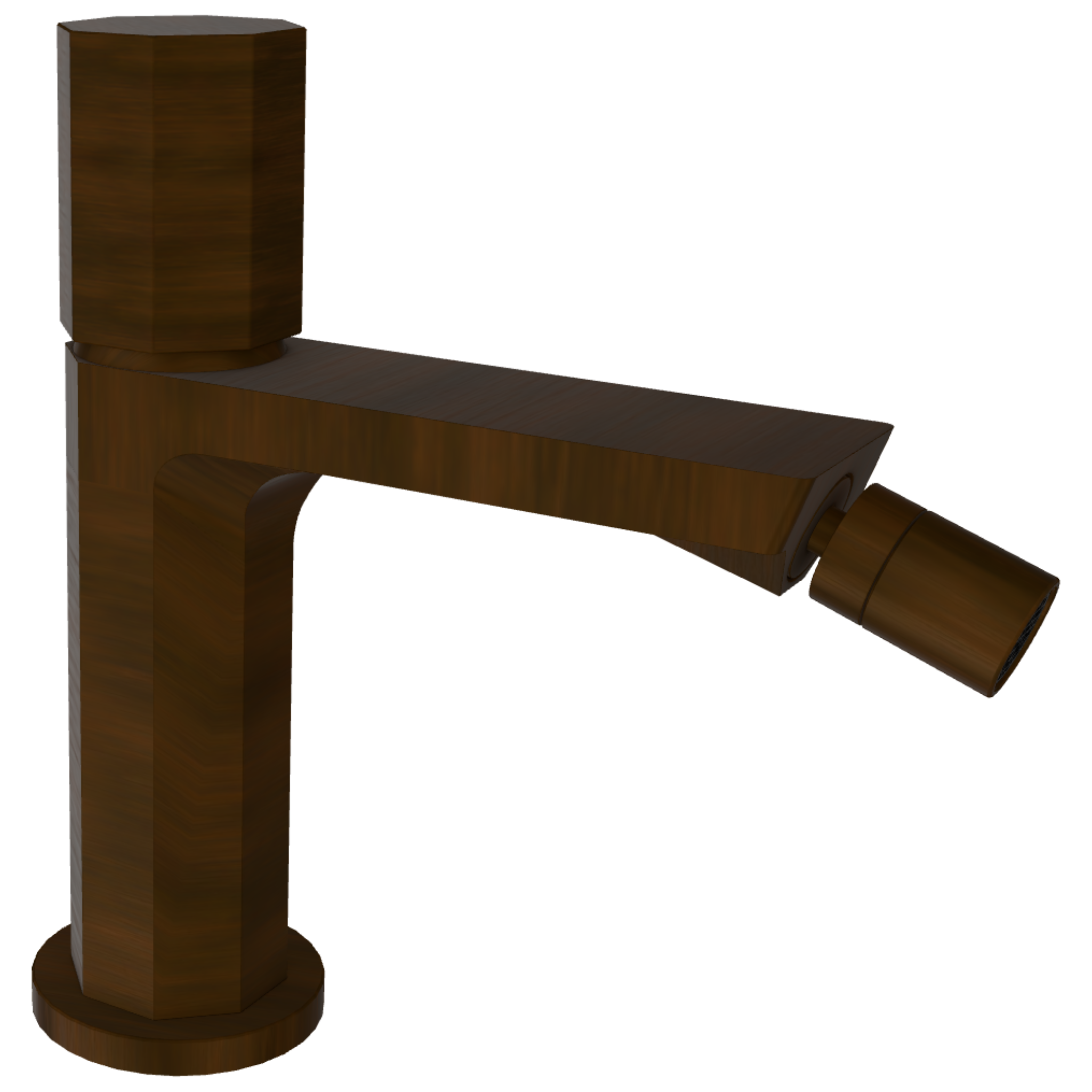 Смеситель для биде Remer Ottagono ON20CCBR, бронза масляная