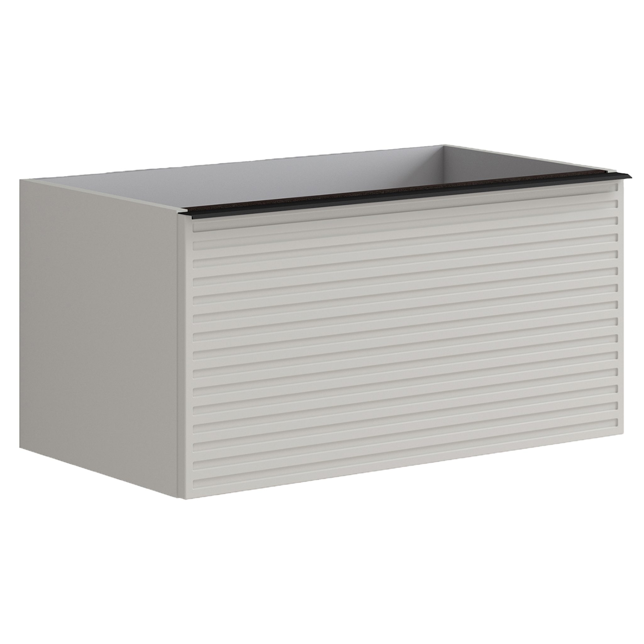 Тумба для раковины с 2 ящиками 80см Onsen Pixel 68-BP-082-S1-M11,серый 