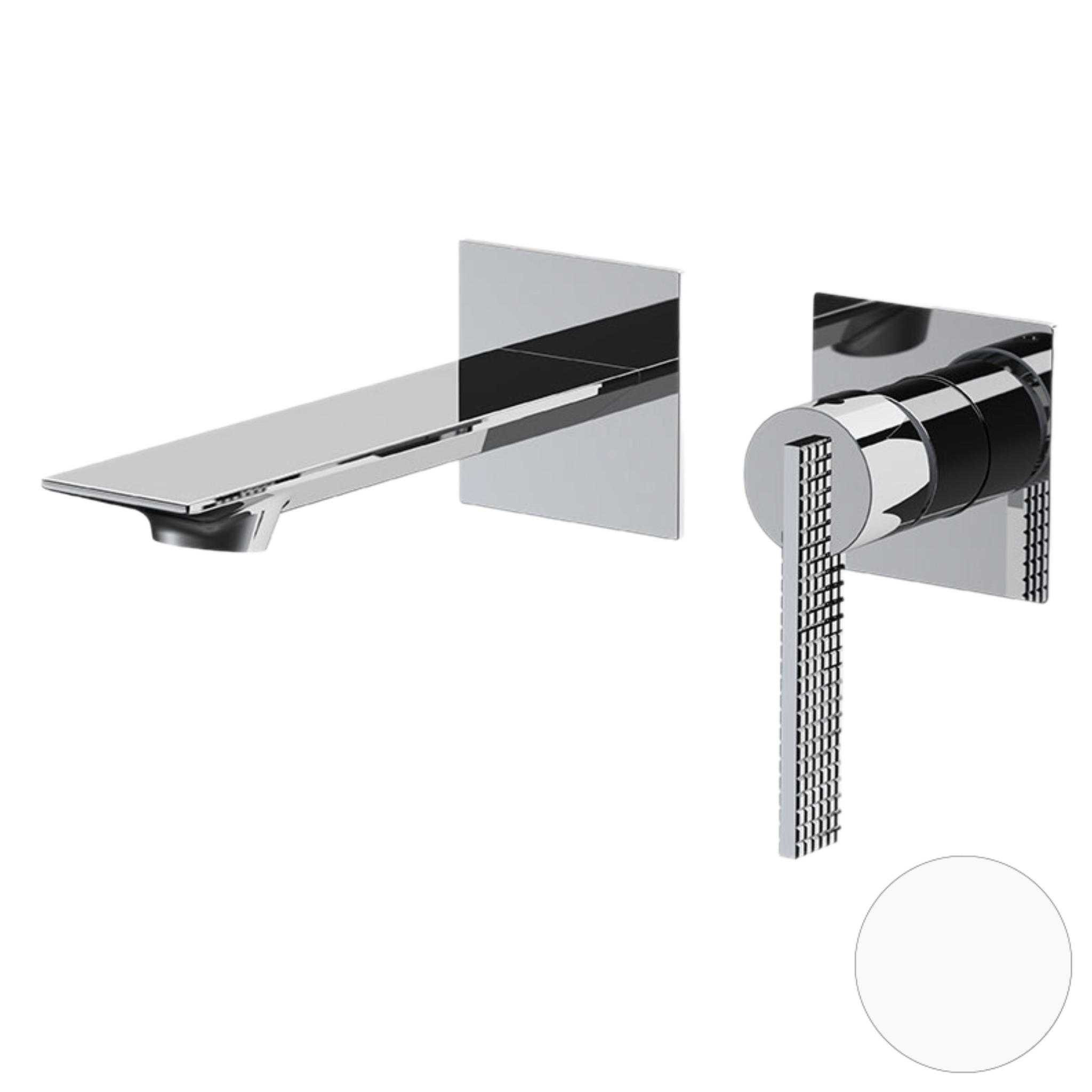 Смеситель для раковины Daniel Club ANC632P14, белый матовый