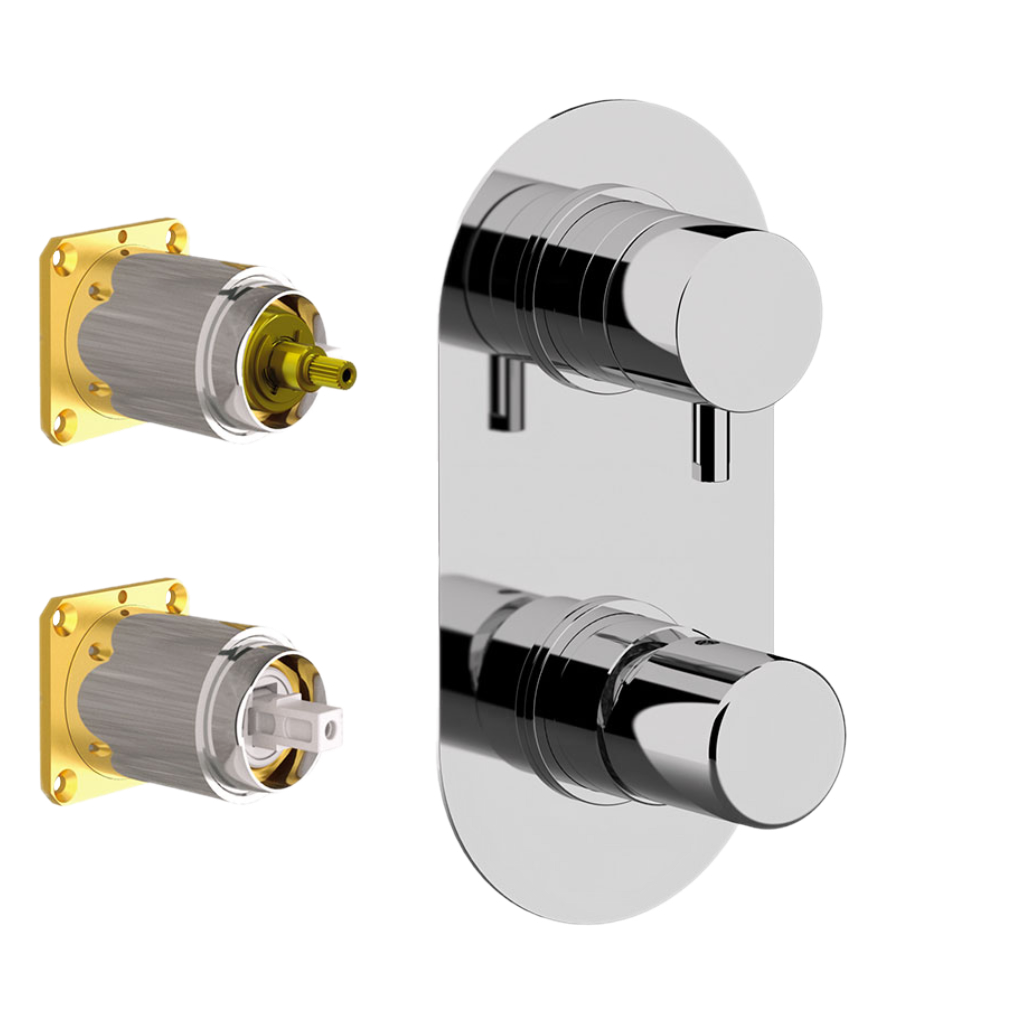 Смеситель для душа Daniel Trilogy TG612D3KBCR