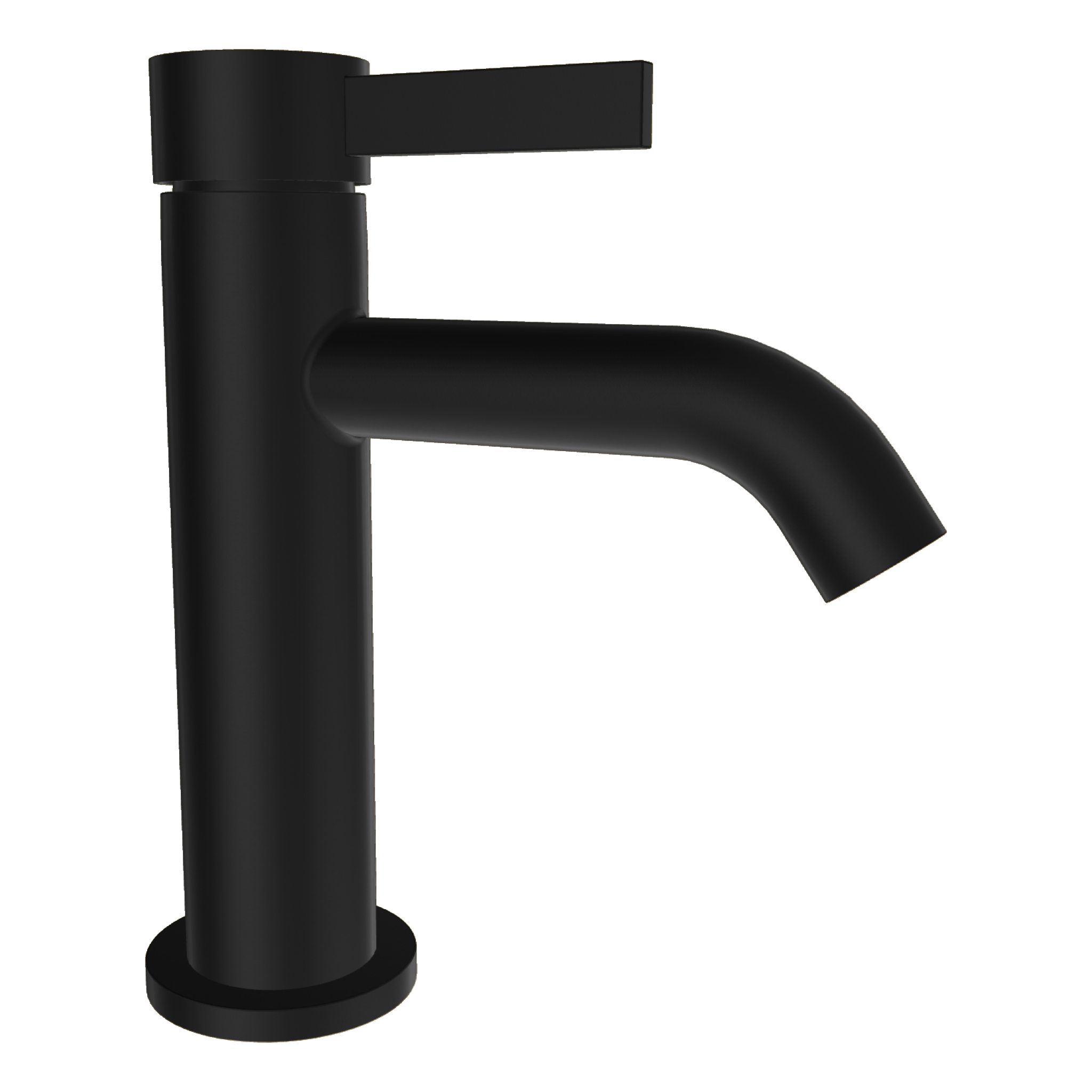 Смеситель для раковины Remer Metrica MC12NO, черный матовый